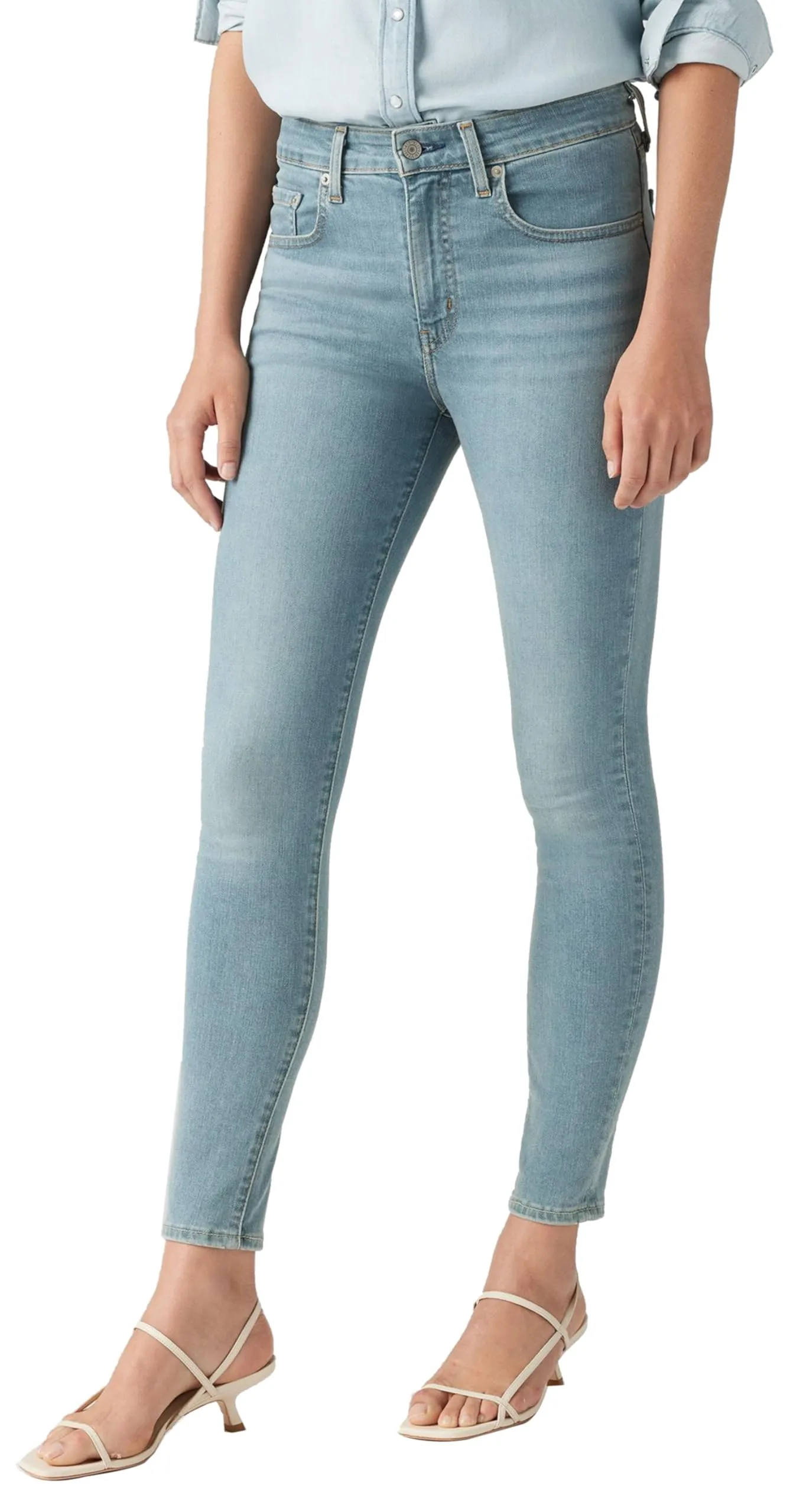 Levi's 721 High Rise Skinny Jeans Donna, Liberty Life, 26W / 30L - immagine 7