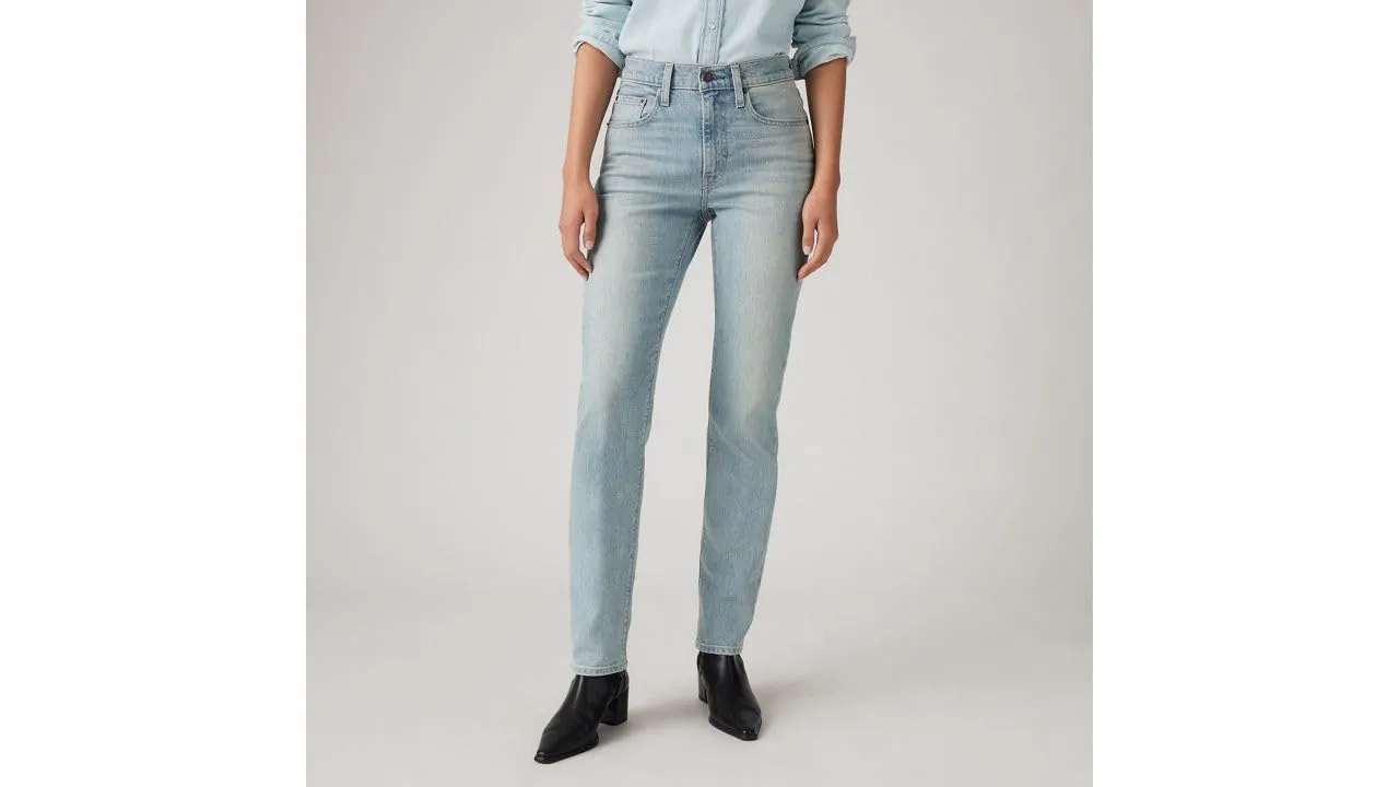 Levi's 724 High Rise Straight Jeans Donna, Headwinds Ahead, 25W / 32L - immagine 2