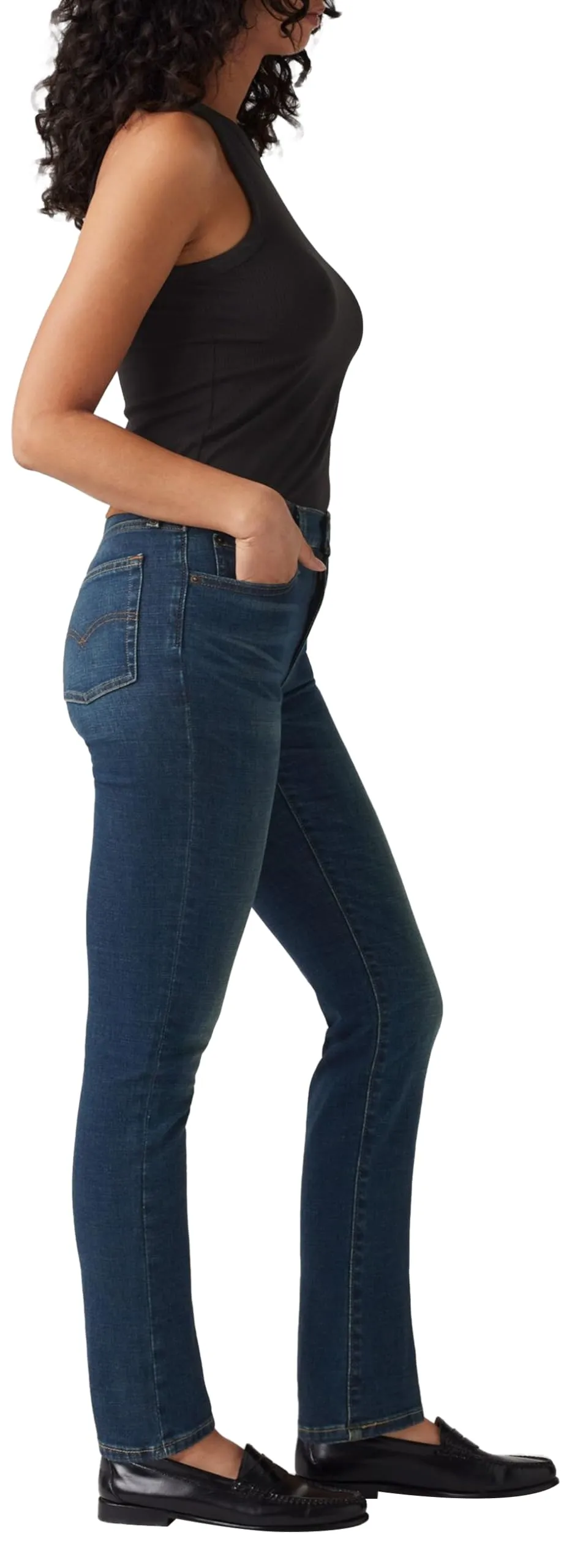Levi's 724 High Rise Straight Jeans Donna, Miles Apart, 25W / 30L - immagine 5