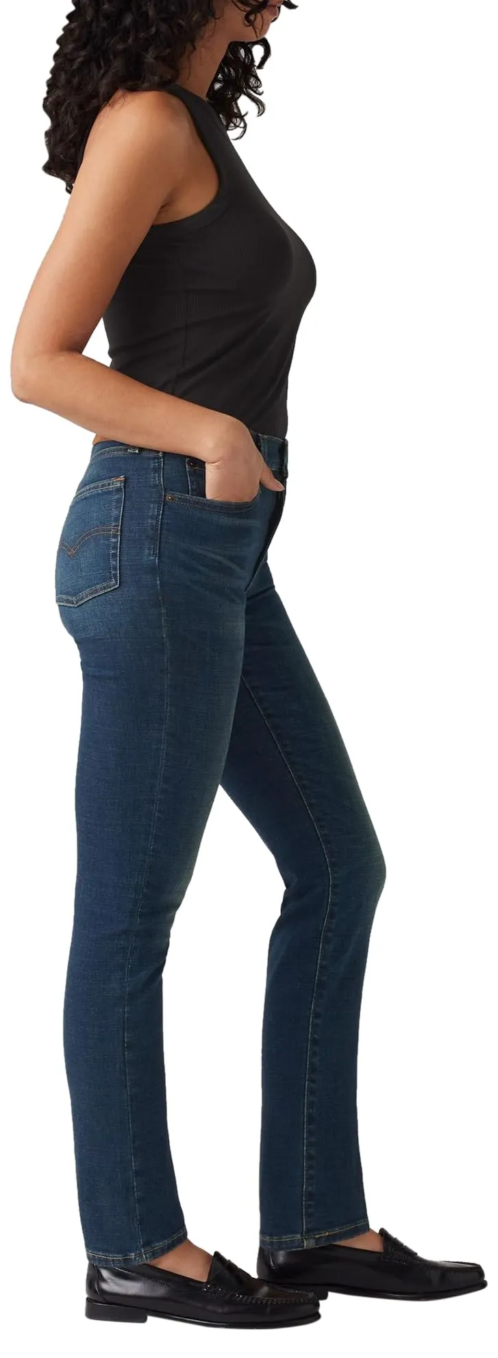 Levi's 724 High Rise Straight Jeans Donna, Miles Apart, 25W / 30L - immagine 9