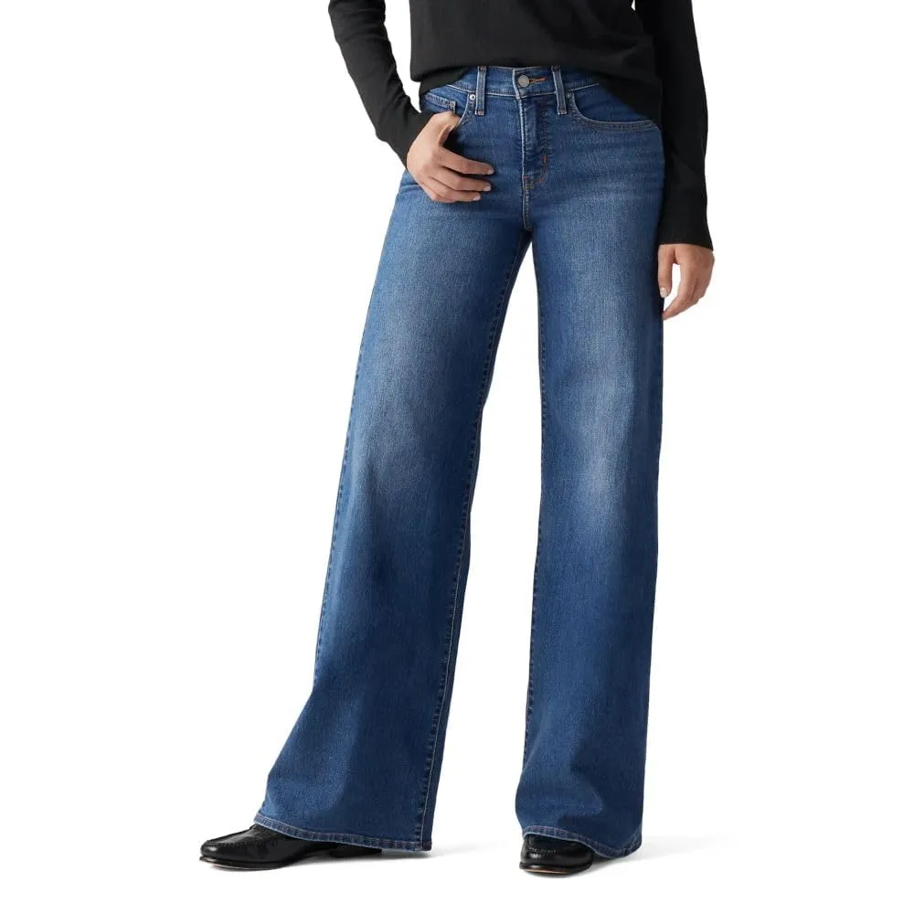 Levi's 318 Shaping Wide Leg Jeans, Clever Girl, 31W x 32L - immagine 1