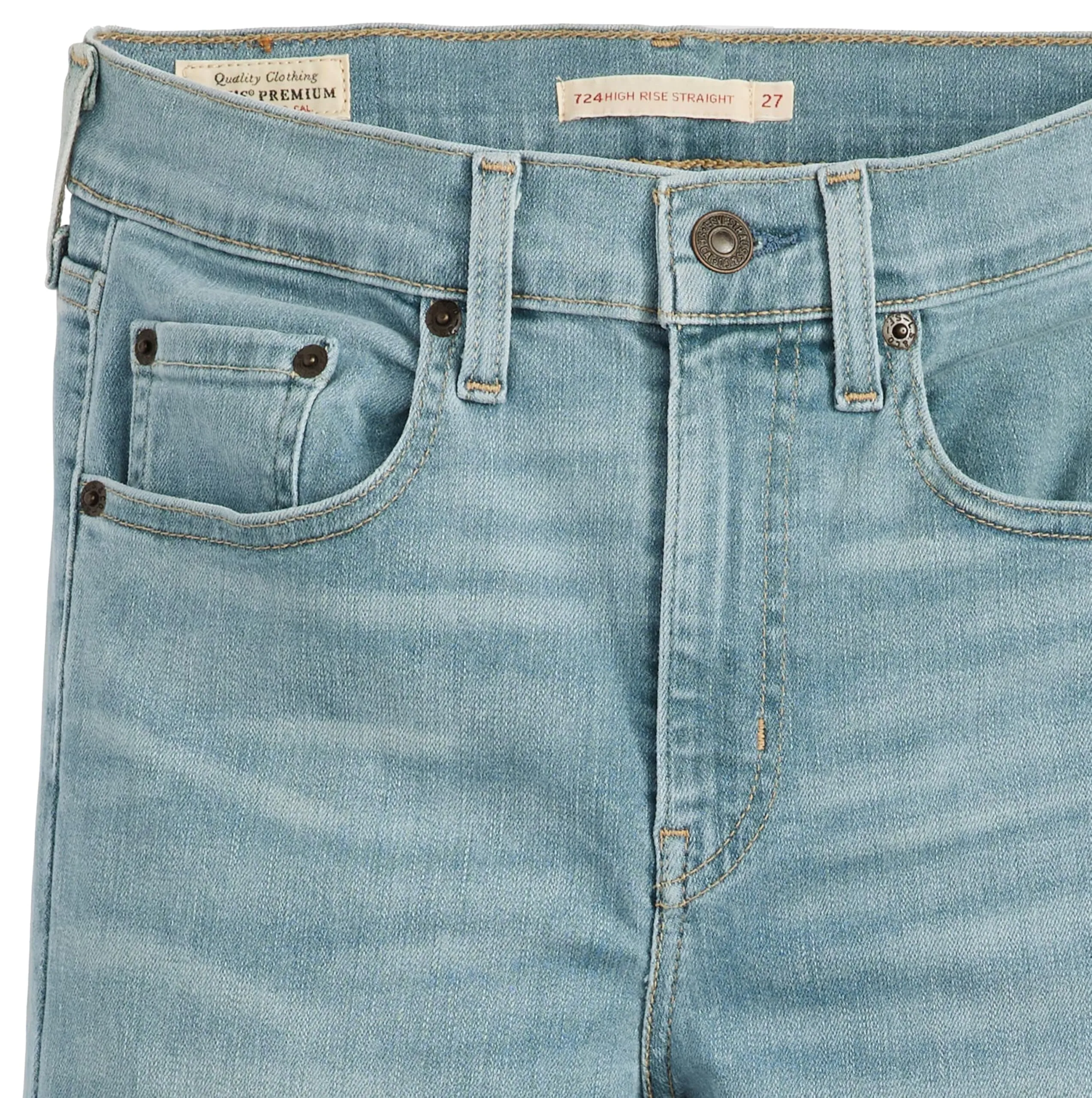 Levi's 724 High Rise Straight Jeans Donna - Most Likely, 28W / 32L - immagine 4