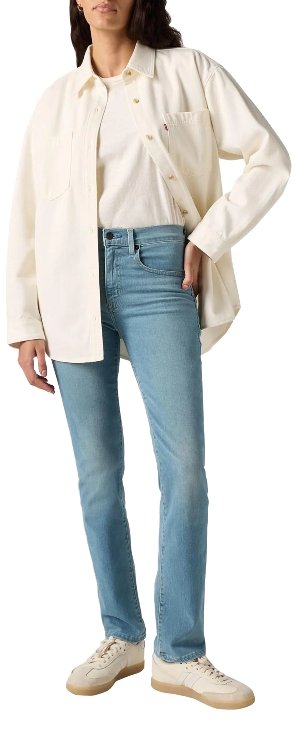 Levi's 724 High Rise Straight Jeans Donna - Most Likely, 28W / 32L - immagine 6