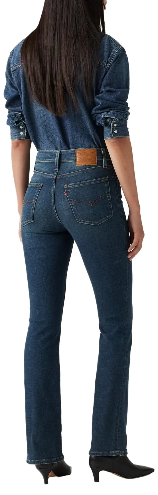 Levi's 725 High Rise Bootcut Jeans Donna, Miles Apart, 33W / 32L - immagine 2