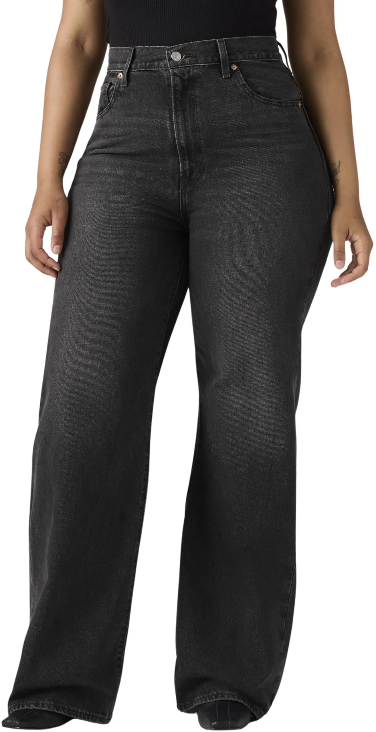 Levi's Ribcage Wide Leg Jeans, Swipe Up, 27W x 30L - immagine 1
