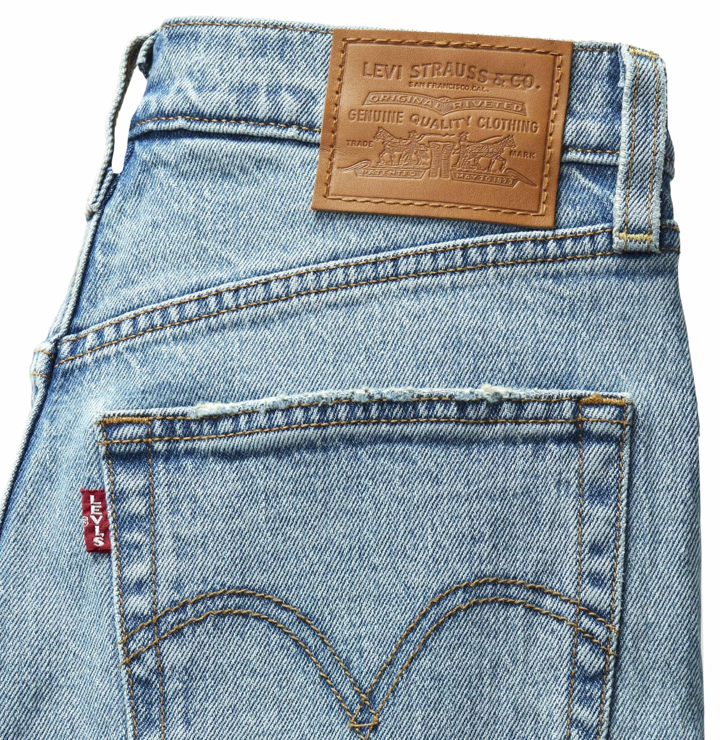 Levi's Ribcage Straight Ankle Jeans, Let's Share, 27W / 27L - immagine 7