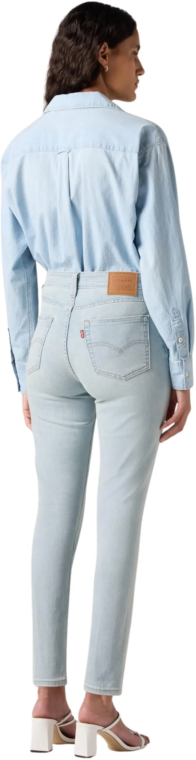 Levi's 721 High Rise Skinny Jeans Donna, Cool Secret Bench, 27W x 32L - immagine 3