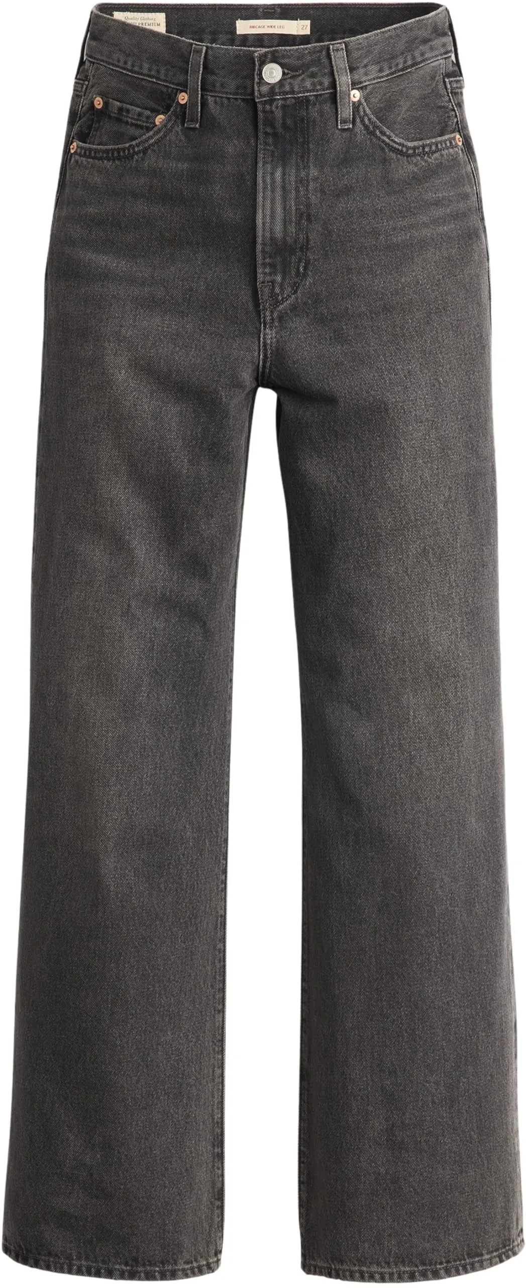 Levi's Ribcage Wide Leg Jeans Swipe Up 27W x 32L - immagine 9