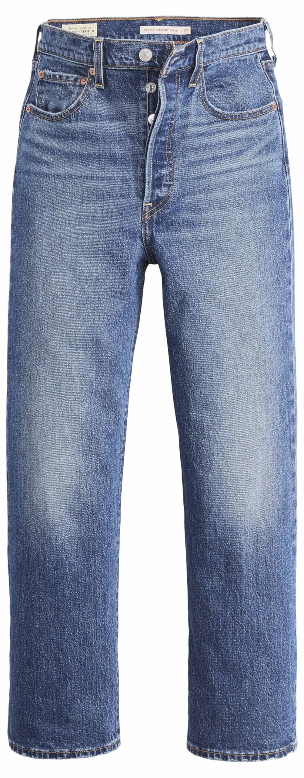 Levi's Ribcage Straight Ankle Jeans, My Honor No DX, 31W / 27L - immagine 7