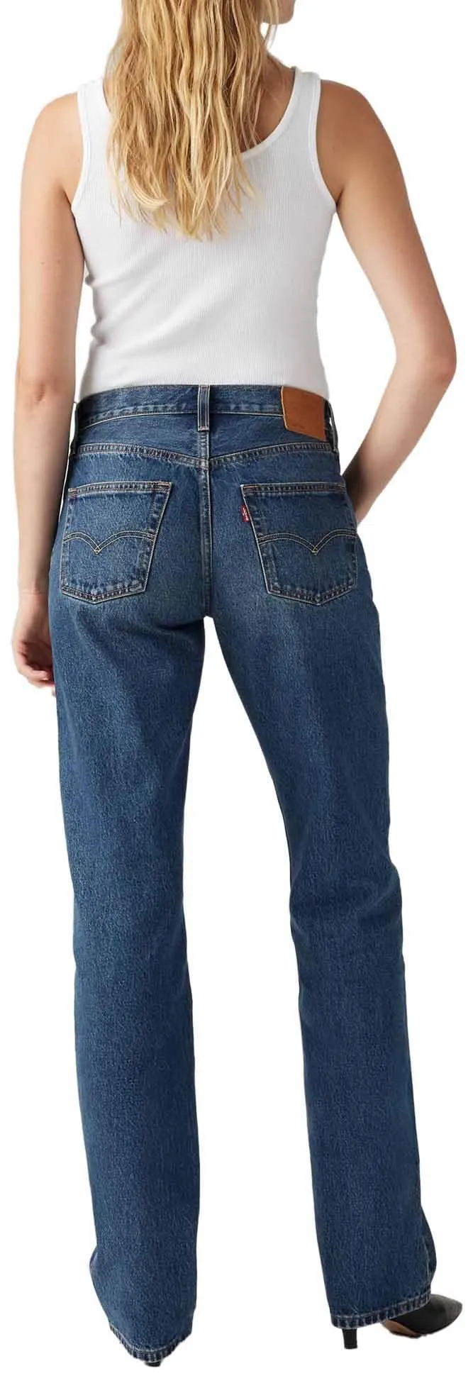 Levi's Women's 501 90 Jeans, Flash Full, 33W x 30L - immagine 2