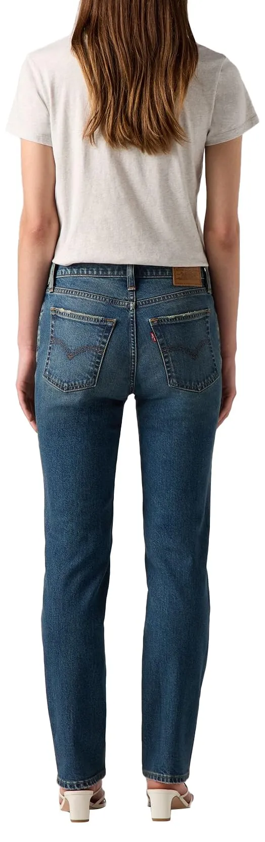 Levi's 724 High Rise Straight Jeans Donna, Ankle Time, 28W / 28L - immagine 3