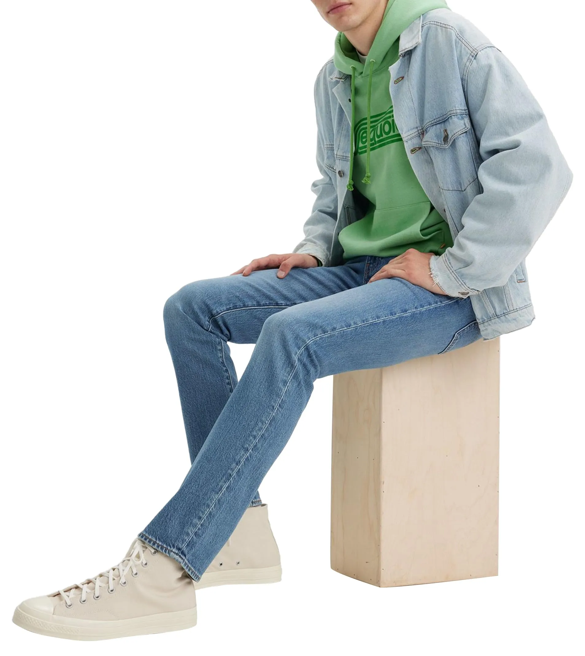 Levi's 511 Slim Jeans Uomo A Step Ahead 28W / 30L - immagine 9