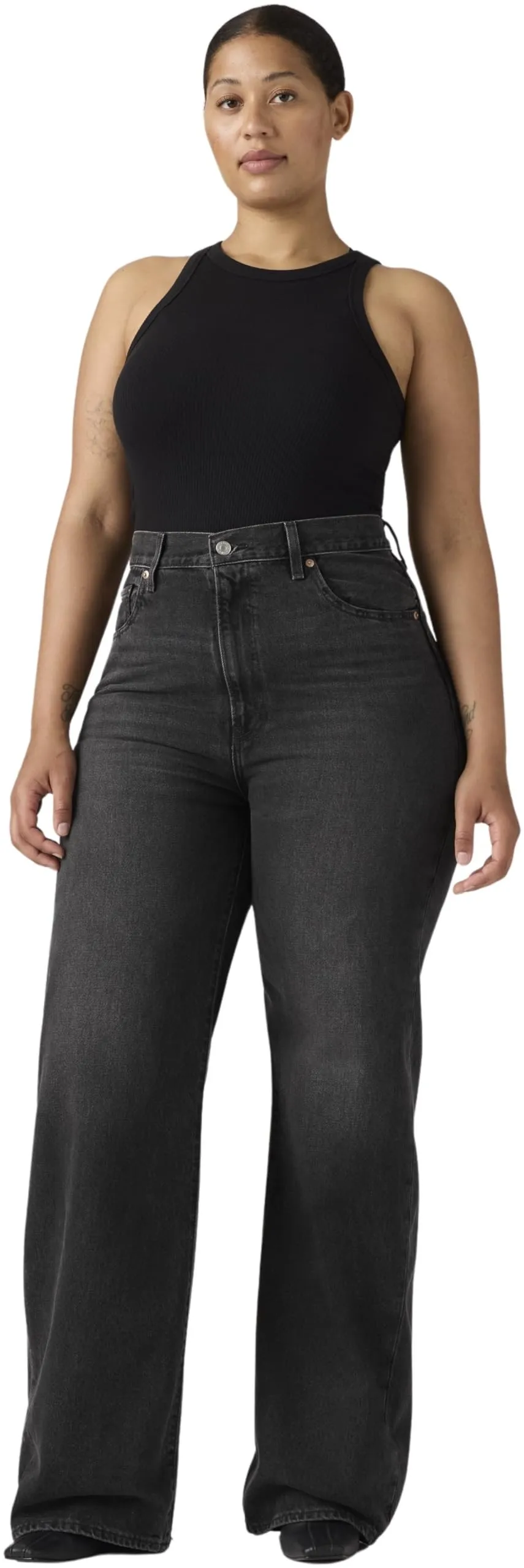 Levi's Ribcage Wide Leg Jeans, Swipe Up, 29W x 32L - immagine 5