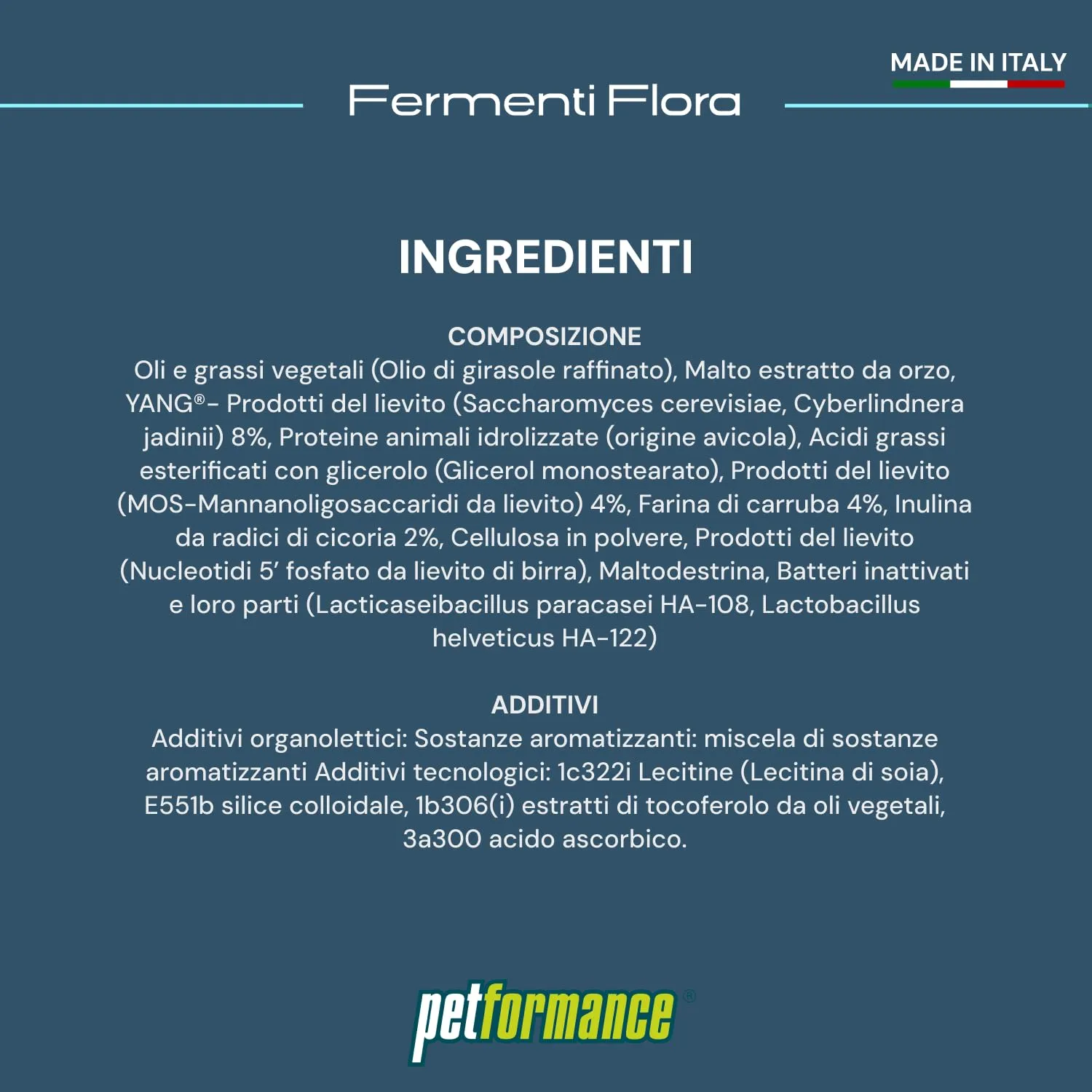 Petformance Fermentiflora in Pasta Prebiotico e Postbiotico per Cani e Gatti, 50g - immagine 6