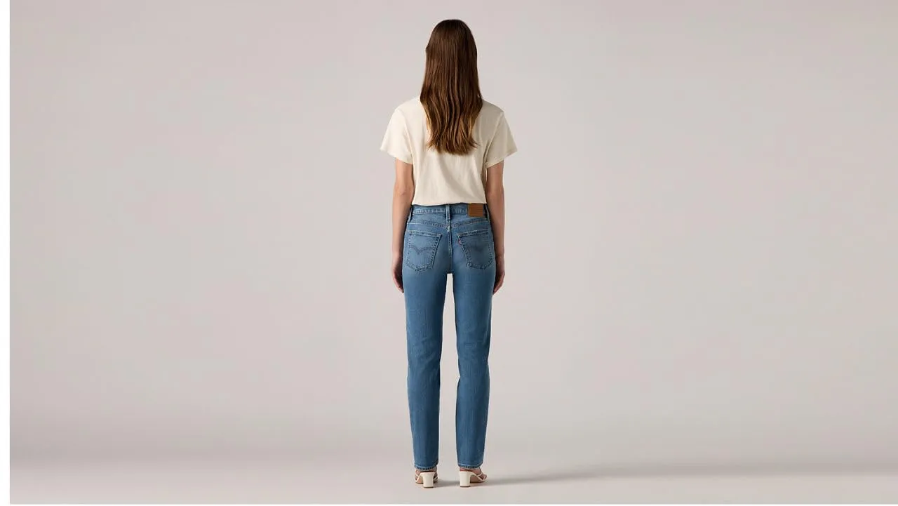 Levi's 724 High Rise Straight Jeans Donna - Kick Start, 29W / 30L - immagine 3