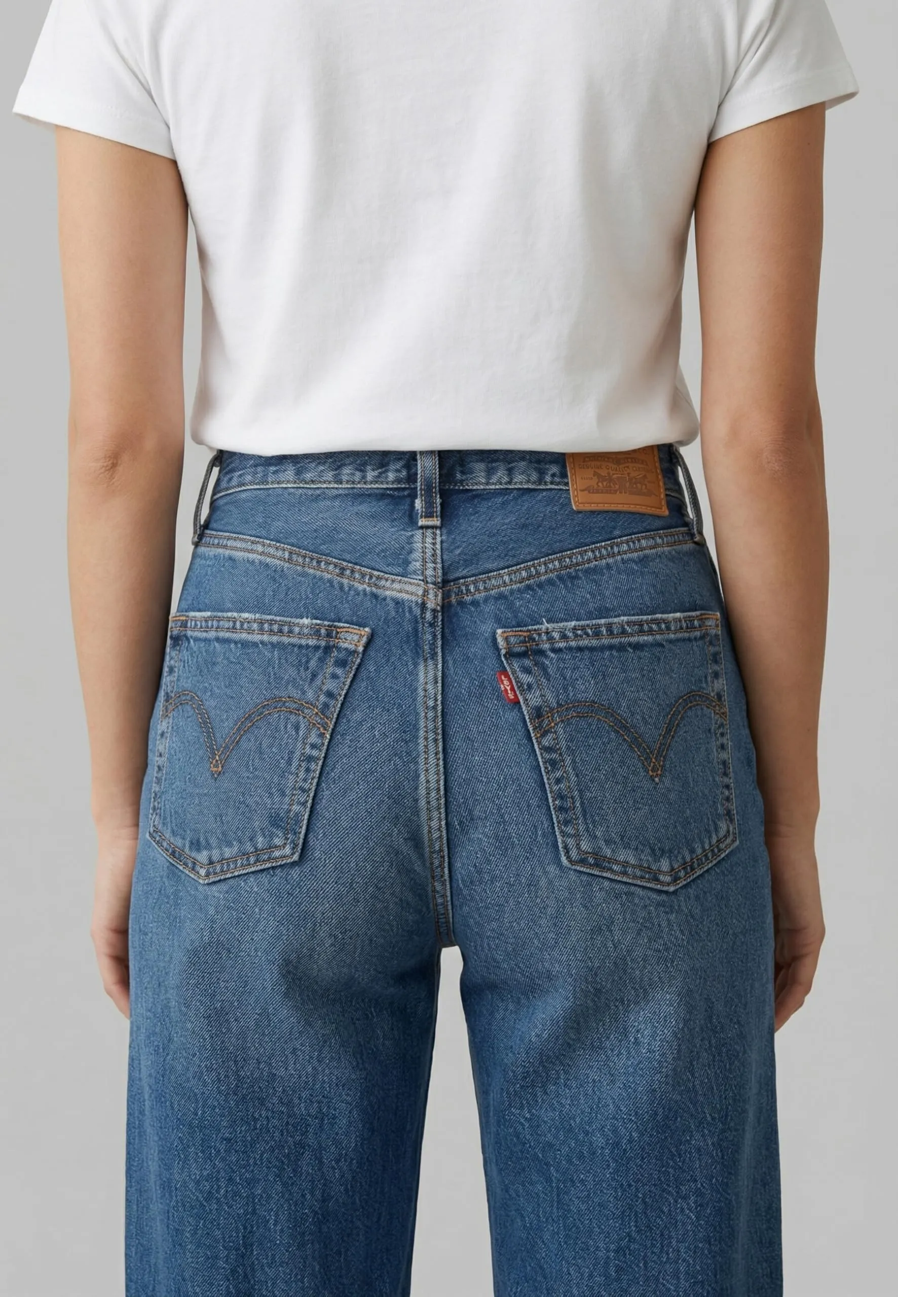 Levi's Ribcage Wide Leg Jeans, Polar Perimiter, 26W x 30L - immagine 3