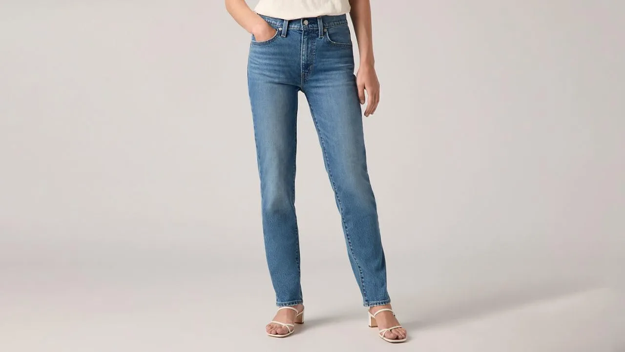 Levi's 724 High Rise Straight Jeans Donna, Kick Start, 31W / 32L - immagine 2