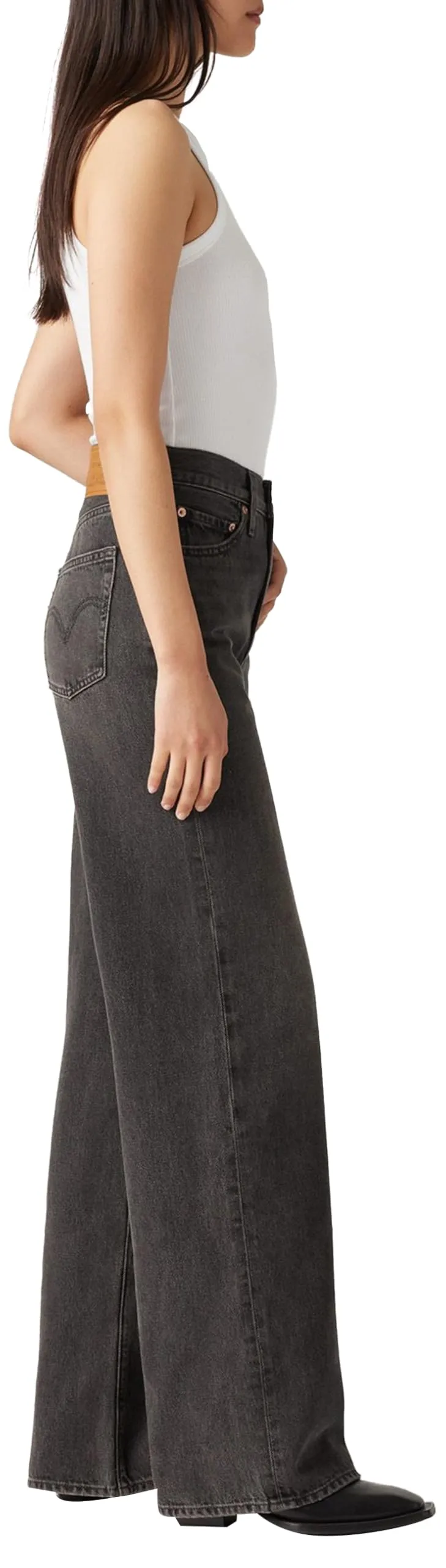 Levi's Ribcage Wide Leg Jeans Swipe Up - immagine 2