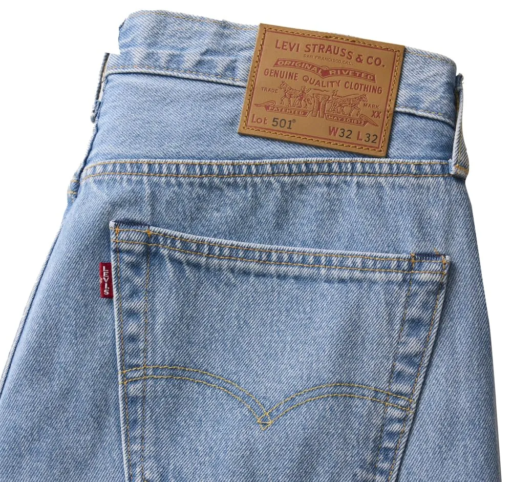 Levi's 501 Original Fit Jeans, Ferry Building Blue T2, 33W / 30L - immagine 9