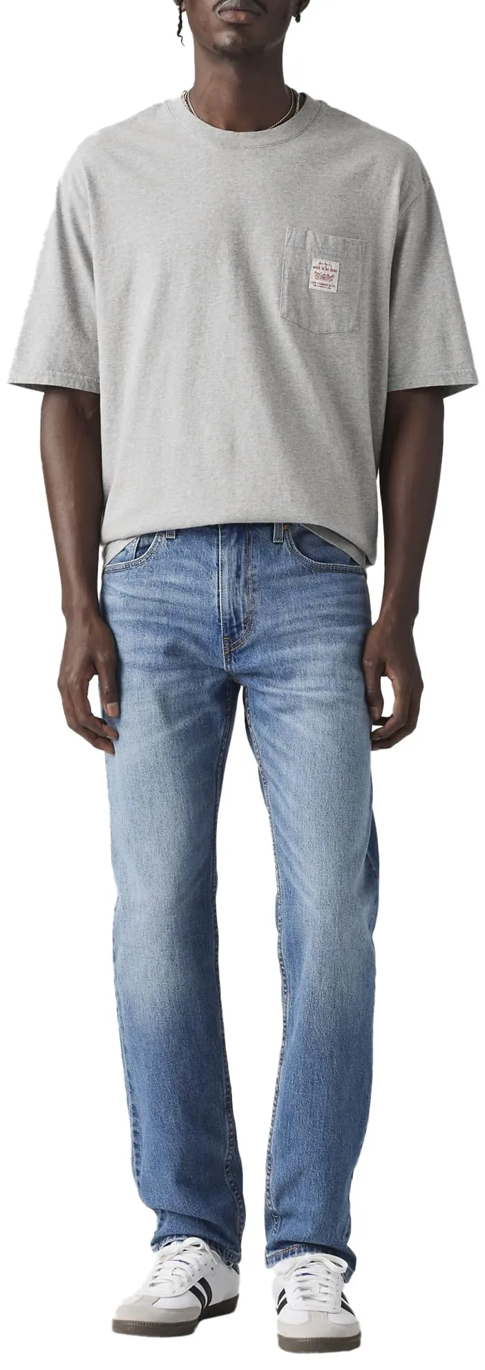 Levi's 502 Taper Jeans Uomo, Come Closer, 34W / 36L - immagine 1
