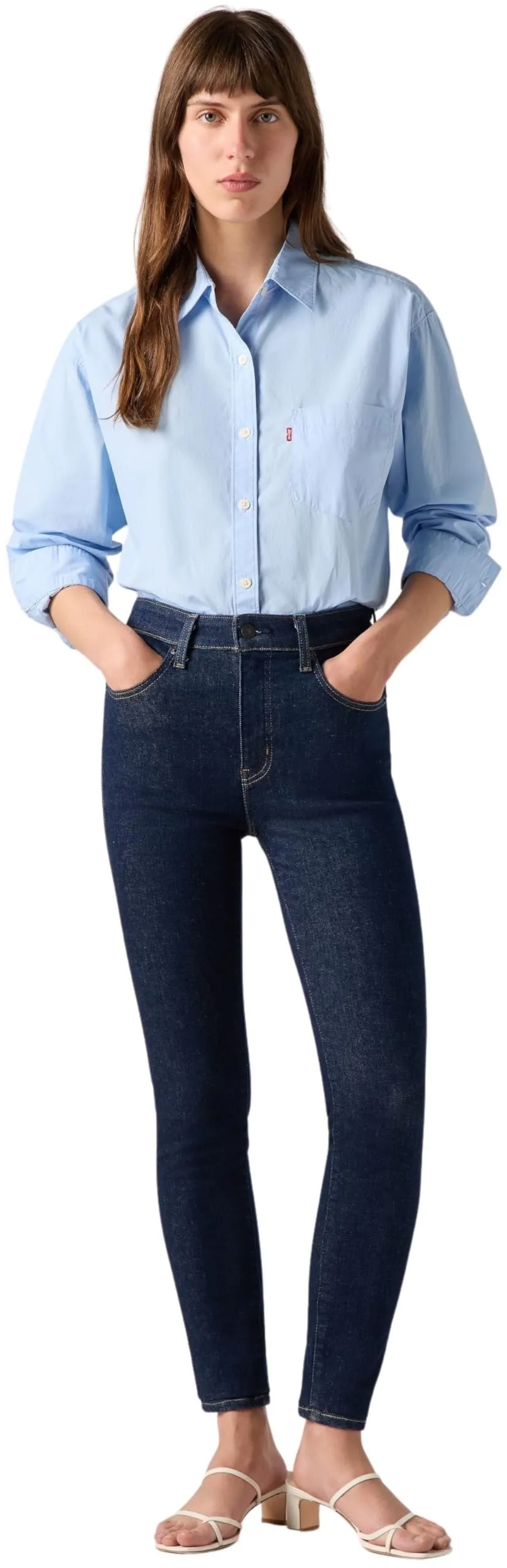 Levi's 721 High Rise Skinny Jeans Donna, Tenacious Rinse, 27W / 30L - immagine 4