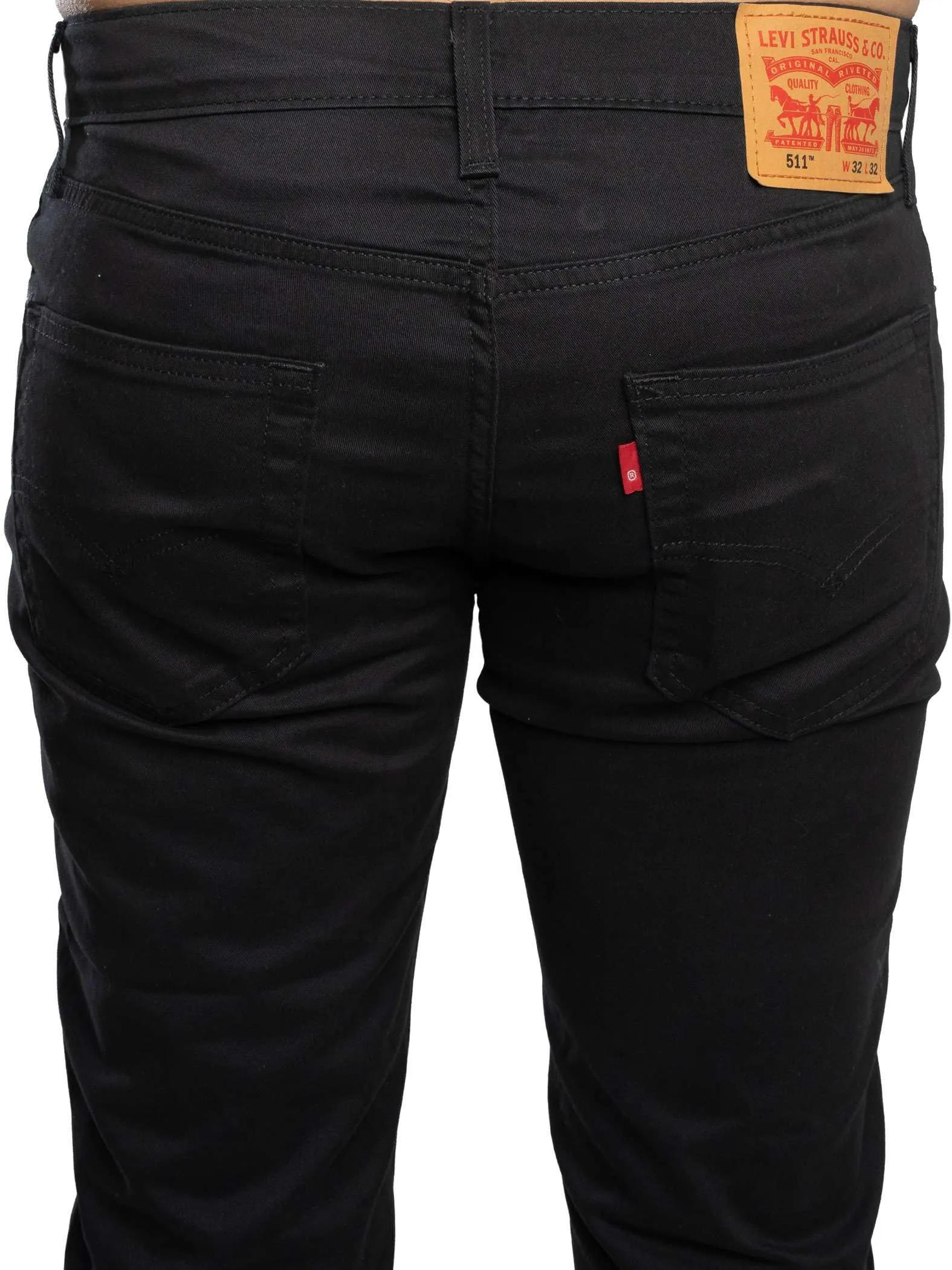 Levi's 511 Slim Jeans Uomo, Mineral Black SORBTE, 31W / 34L - immagine 4