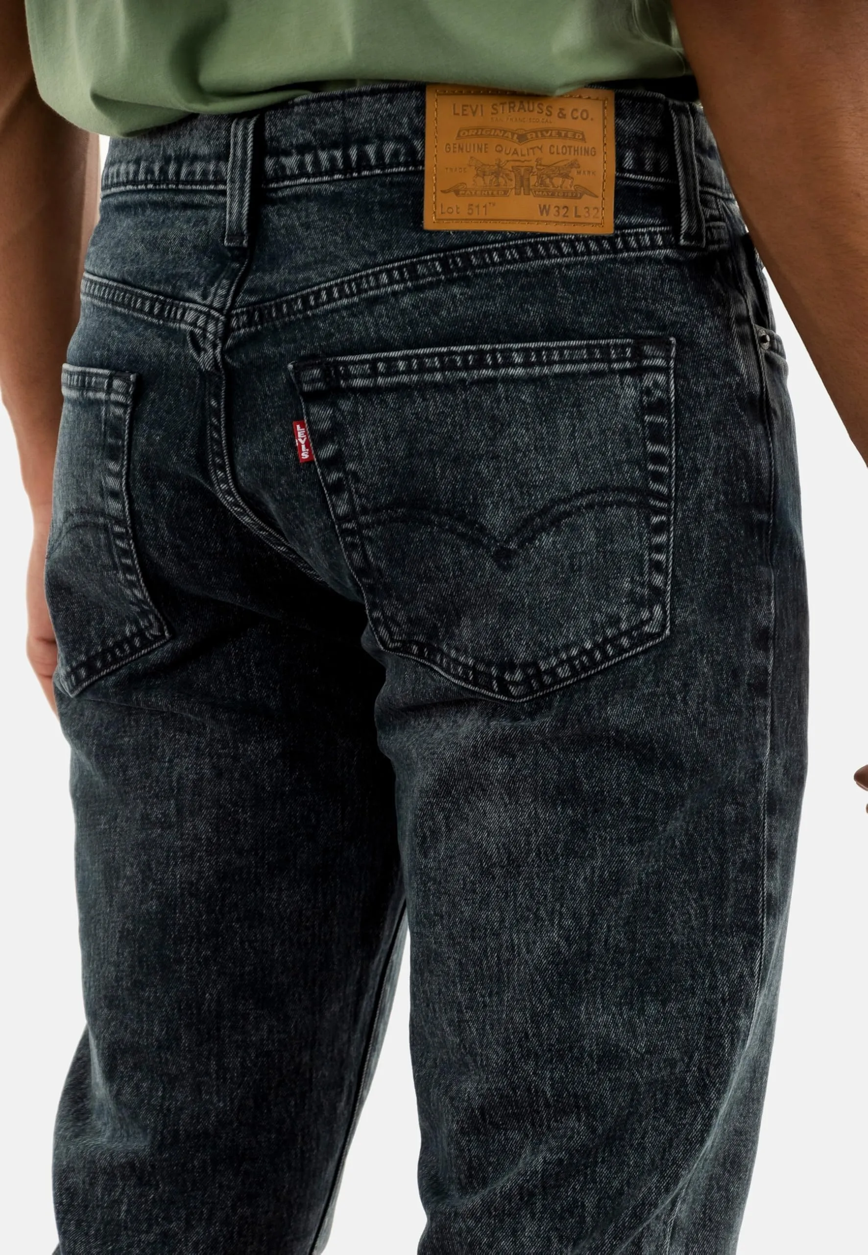 Levi's 511 Slim Jeans Uomo, Rogue Waves, 33W / 32L - immagine 3
