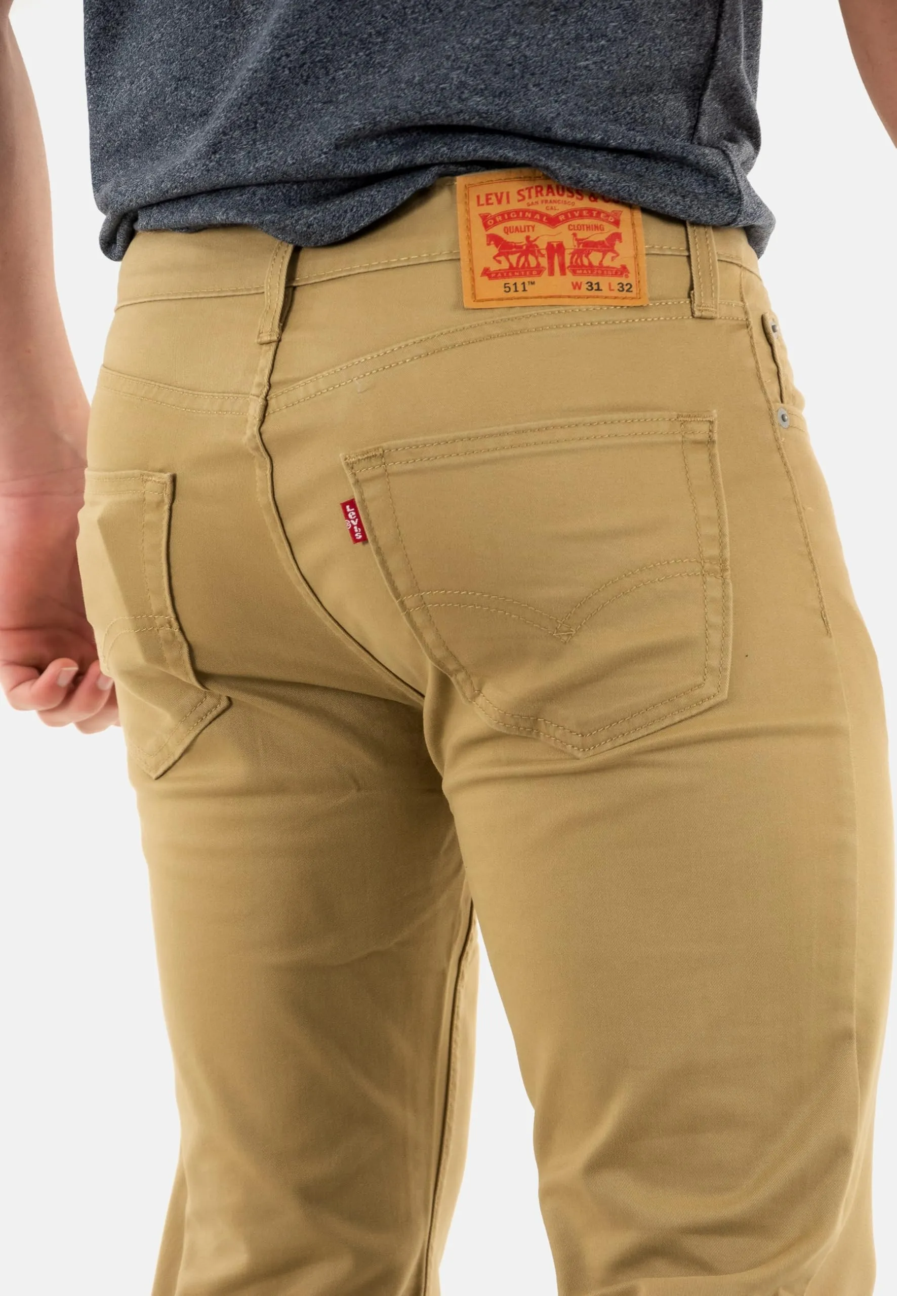 Levi's 511 Slim Jeans Uomo, Harvest Gold Sorbtek, 31W / 34L - immagine 3