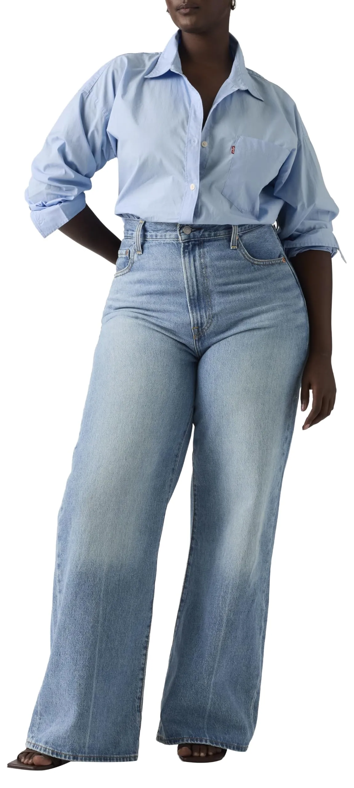 Levi's Ribcage Wide Leg Jeans, Not The Same, 27W x 30L - immagine 9