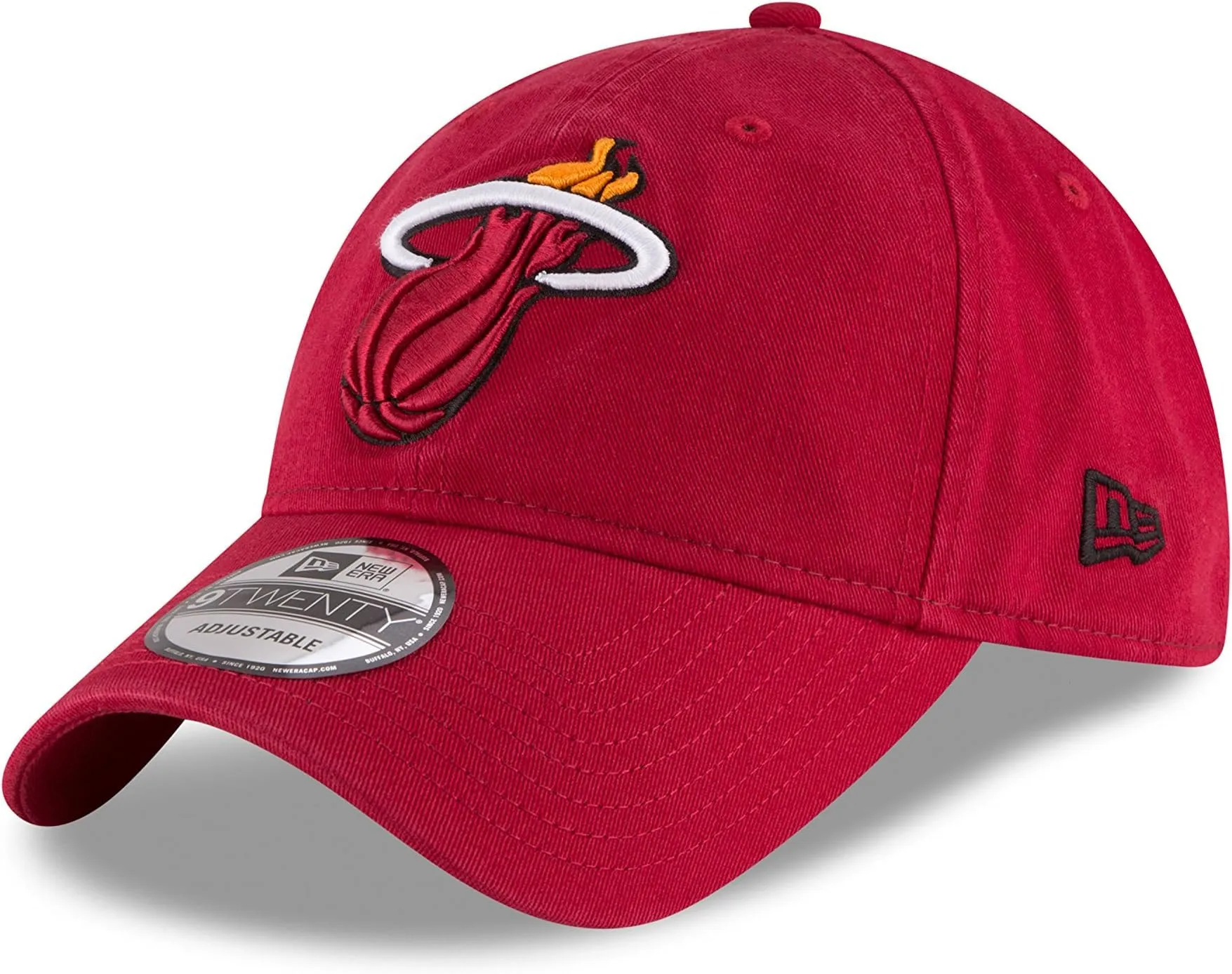 New Era NBA Core Classic 9TWENTY Berretto Regolabile Miami Heat, Taglia Unica - immagine 1