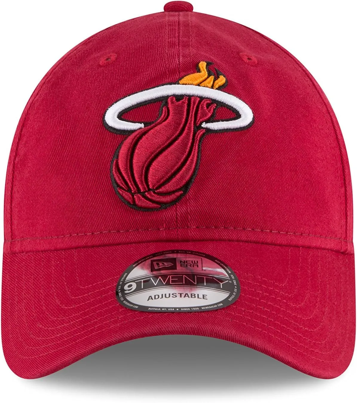 New Era NBA Core Classic 9TWENTY Berretto Regolabile Miami Heat, Taglia Unica - immagine 2
