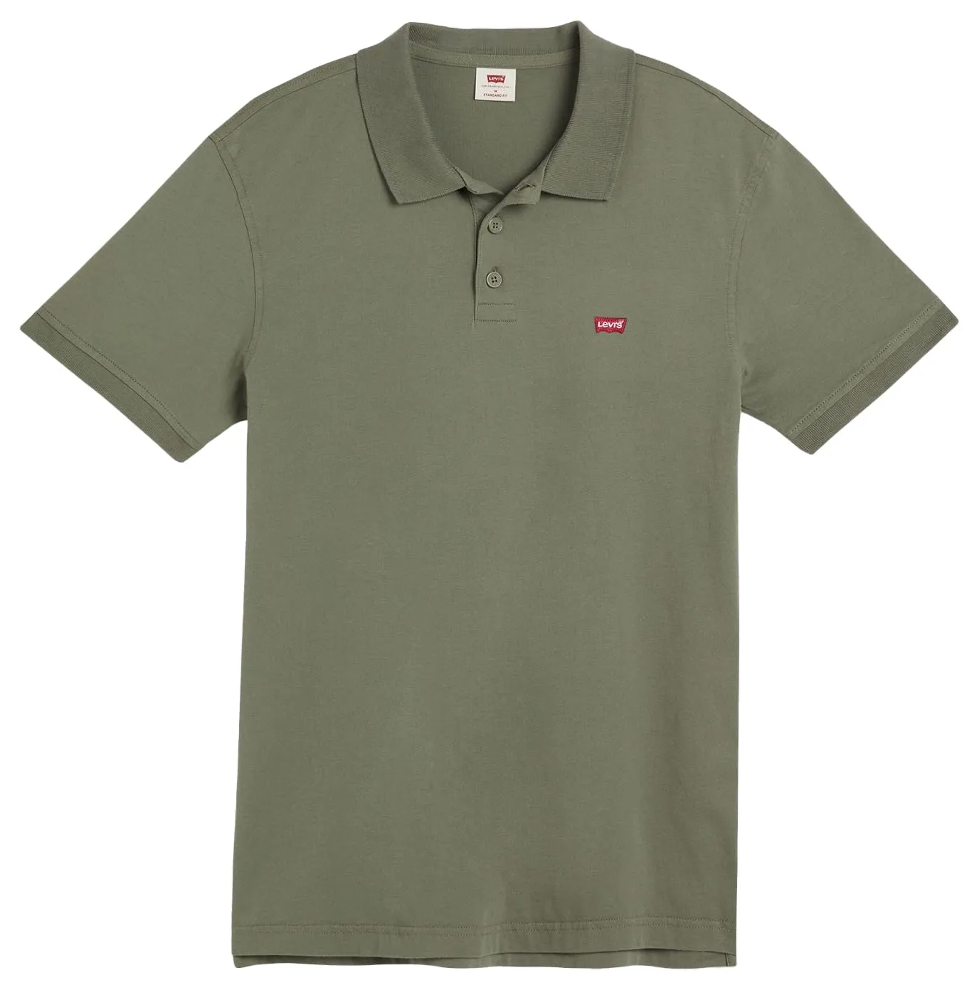Levi's Housemark Camicia da Uomo, Deep Lichen Green, XS - immagine 3