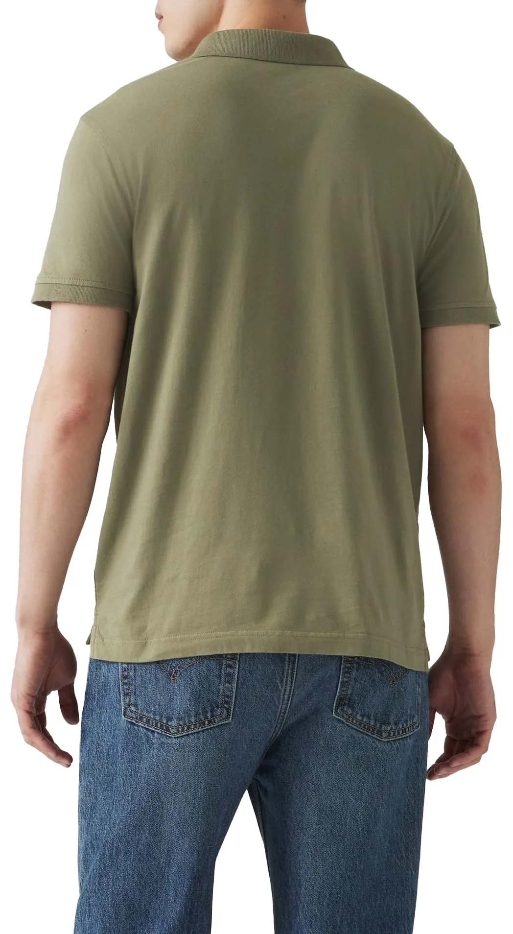 Levi's Housemark Camicia da Uomo, Deep Lichen Green, XS - immagine 4