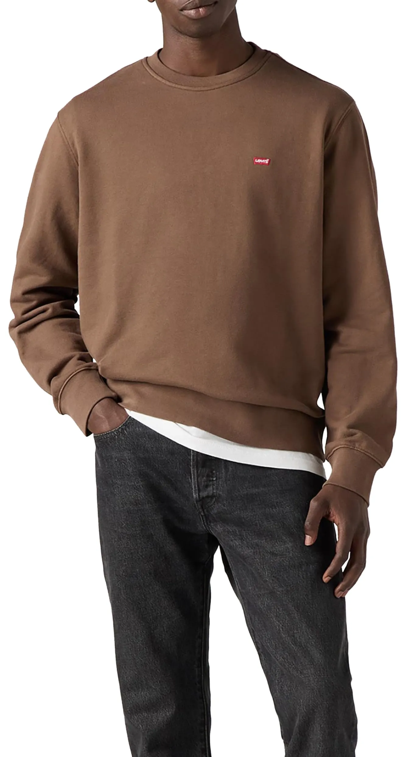 Levi's Crew Felpa Uomo Rain Drum XS - immagine 4