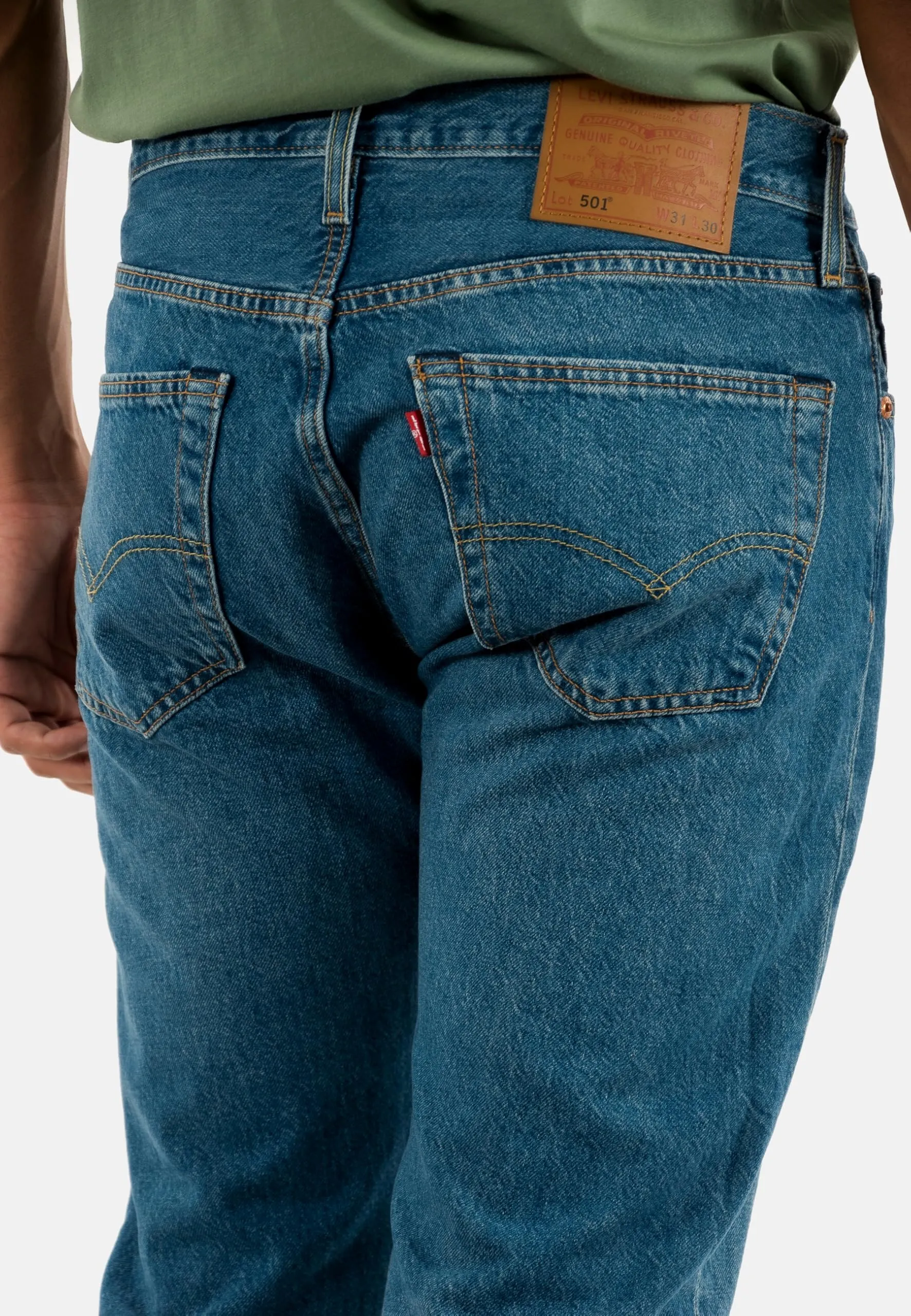 Levi's 501 Original Fit Jeans, Window Pane LTWT, 28W / 32L - immagine 3
