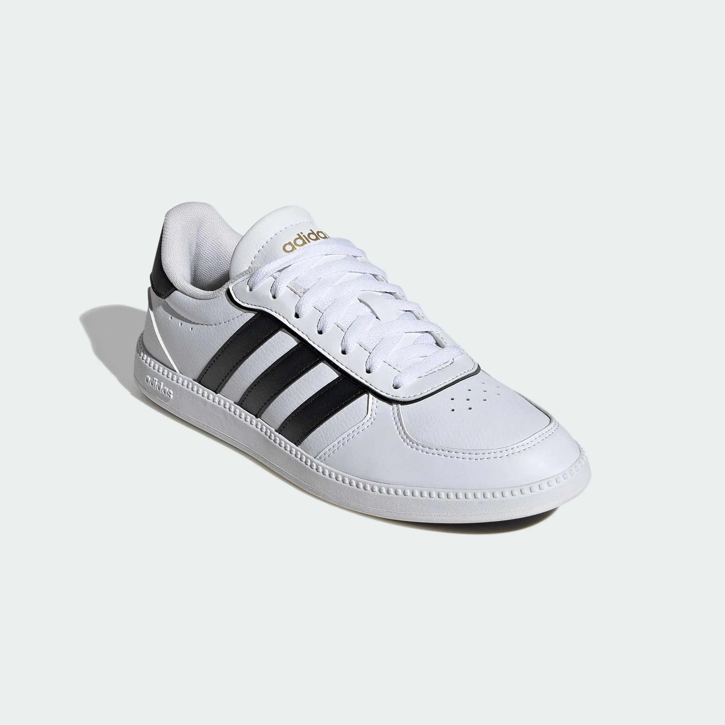 adidas Breaknet Sleek Shoes - Ftwr White/Core Black/Gold Met. - 44 EU - immagine 5