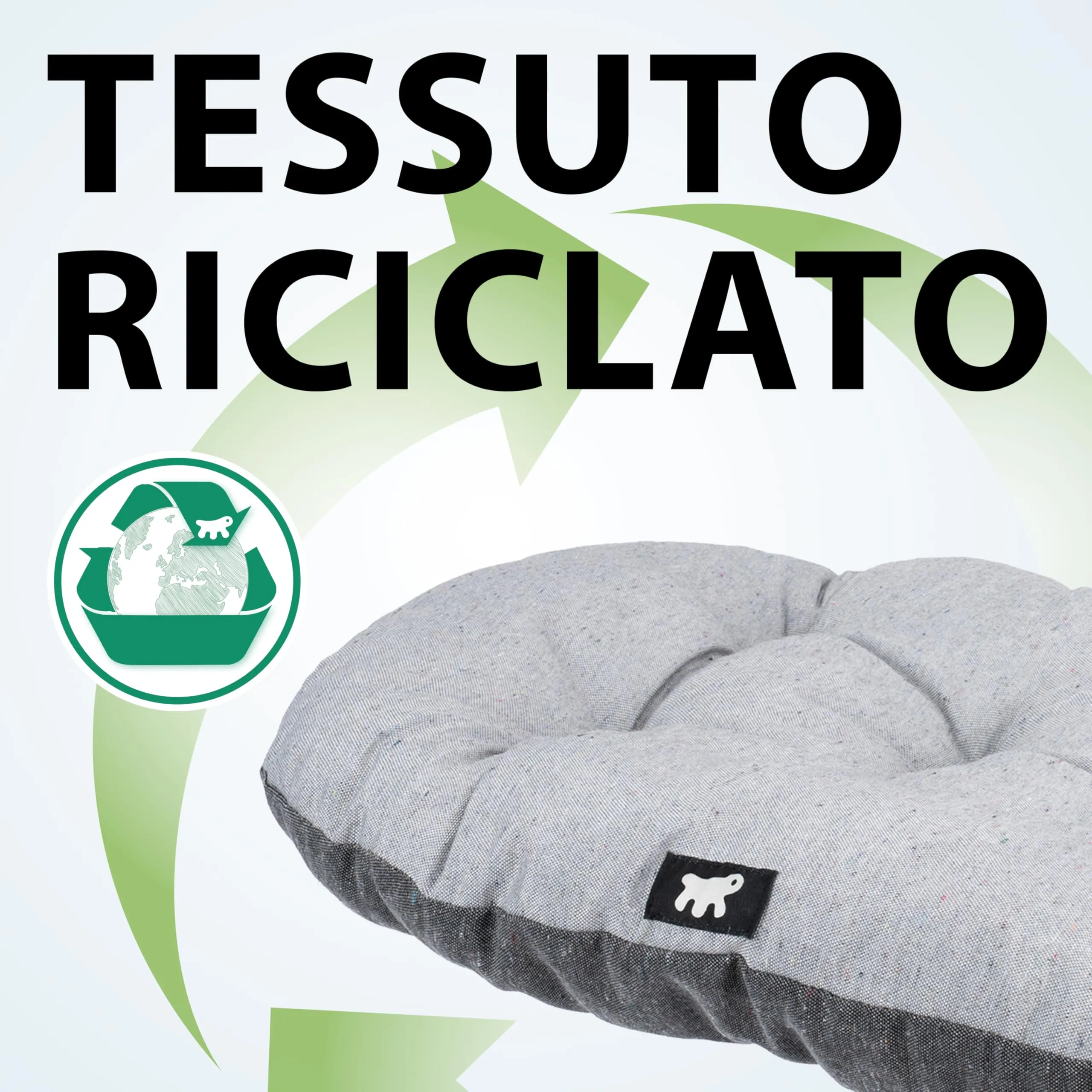 Ferplast Cuccia Cane Relax, Cuscino in Cotone Lavabile, 65 x 42 cm, Marrone - immagine 5