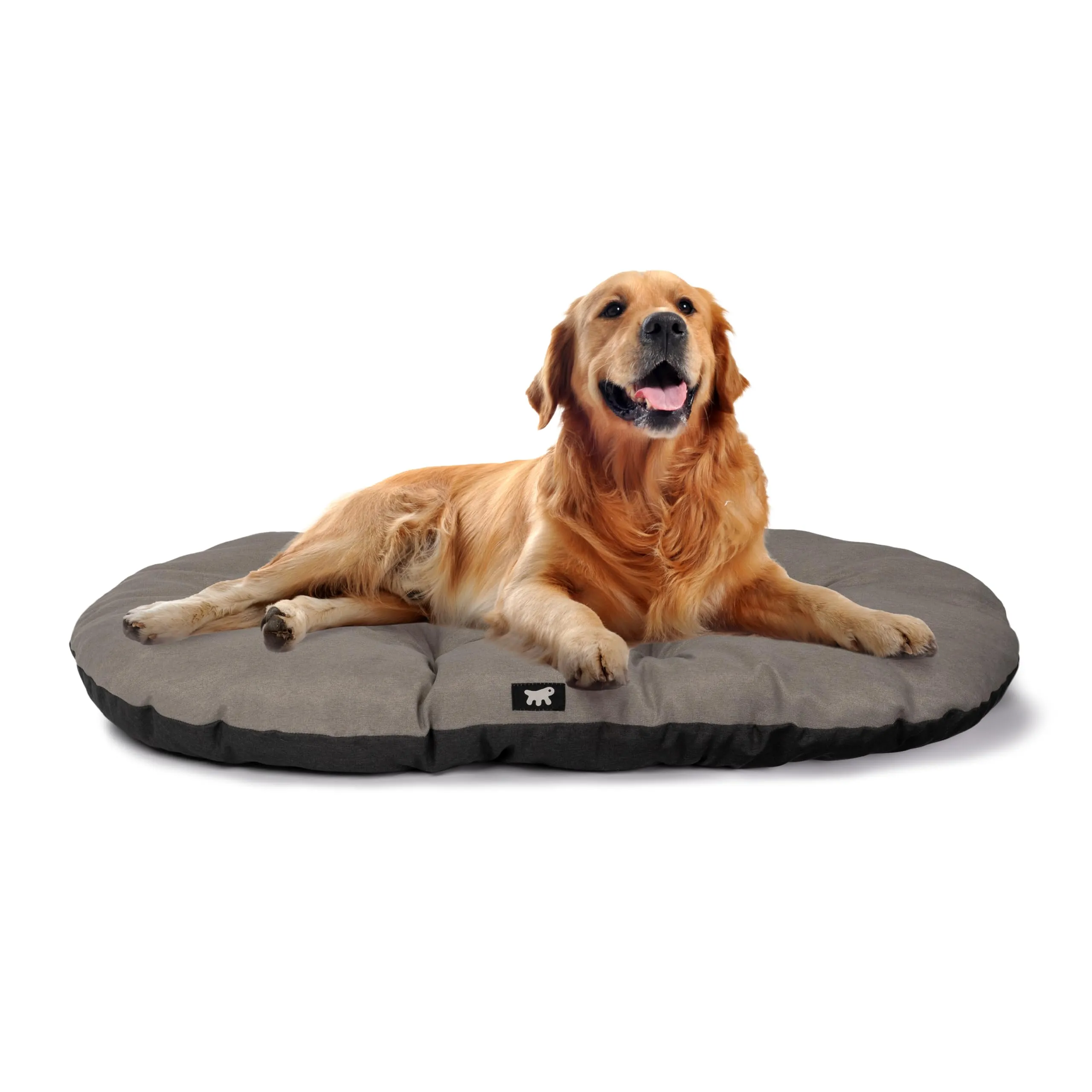 Ferplast Cuccia Cane Relax, Cuscino in Cotone Imbottito, 85 x 55 cm, Marrone - immagine 1