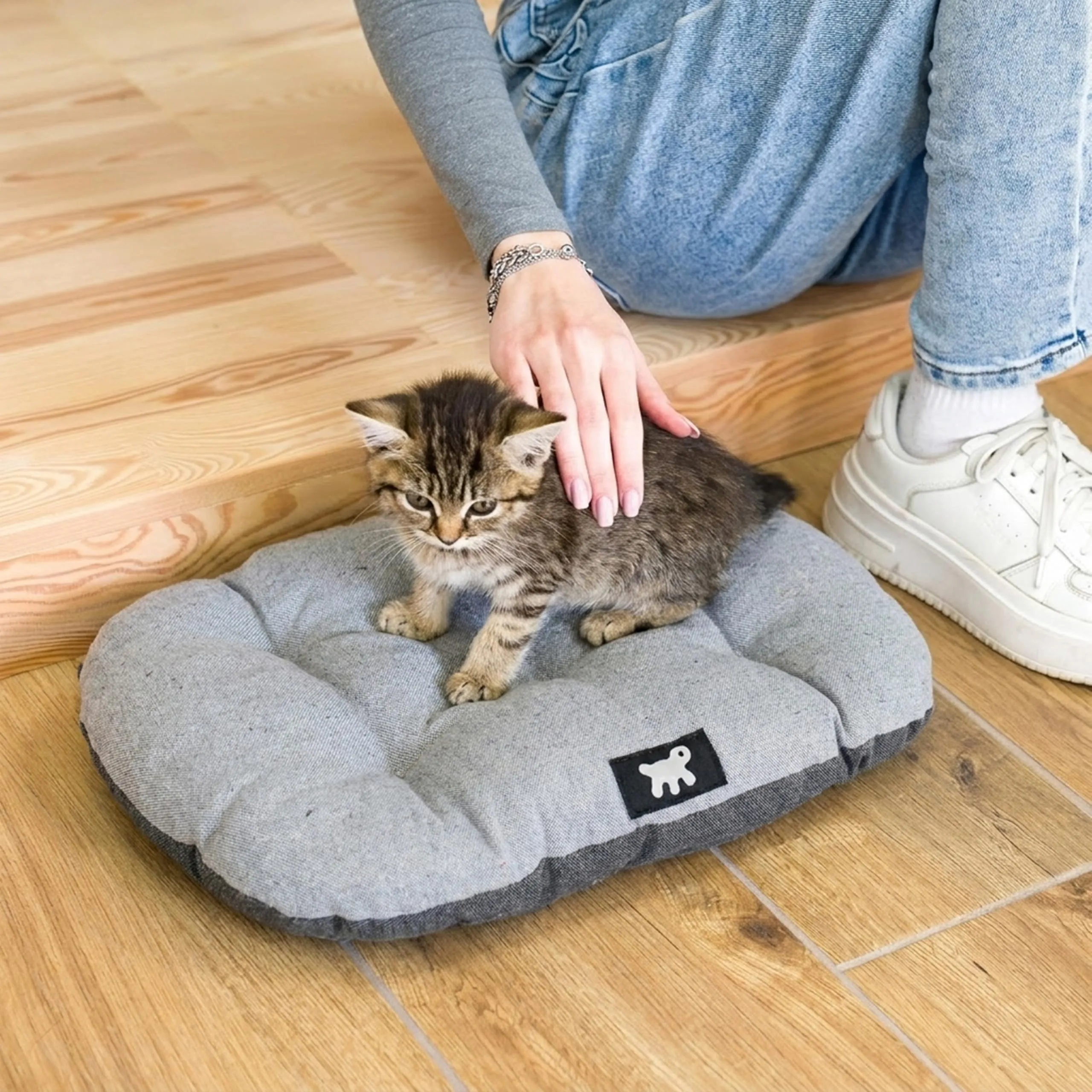 Ferplast Relax Cuscino per Cani e Gatti in Cotone, 43 x 30 cm, Marrone - immagine 2