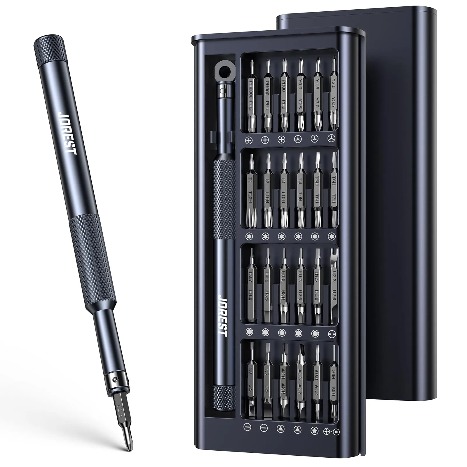 Jorest 52 in 1 Precision Screwdriver Set for Macbook, Switch, PS4, PS5, Xbox, PC, Laptop, Glasses, Watch - immagine 1