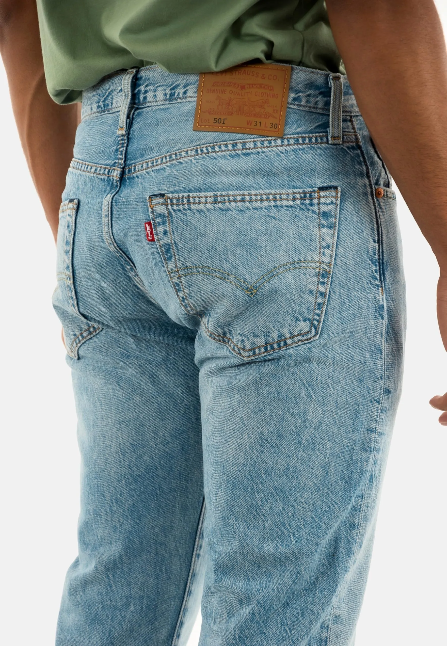 Levi's 501 Original Fit Jeans, Low On Sleep LTWT, 34W / 32L - immagine 3