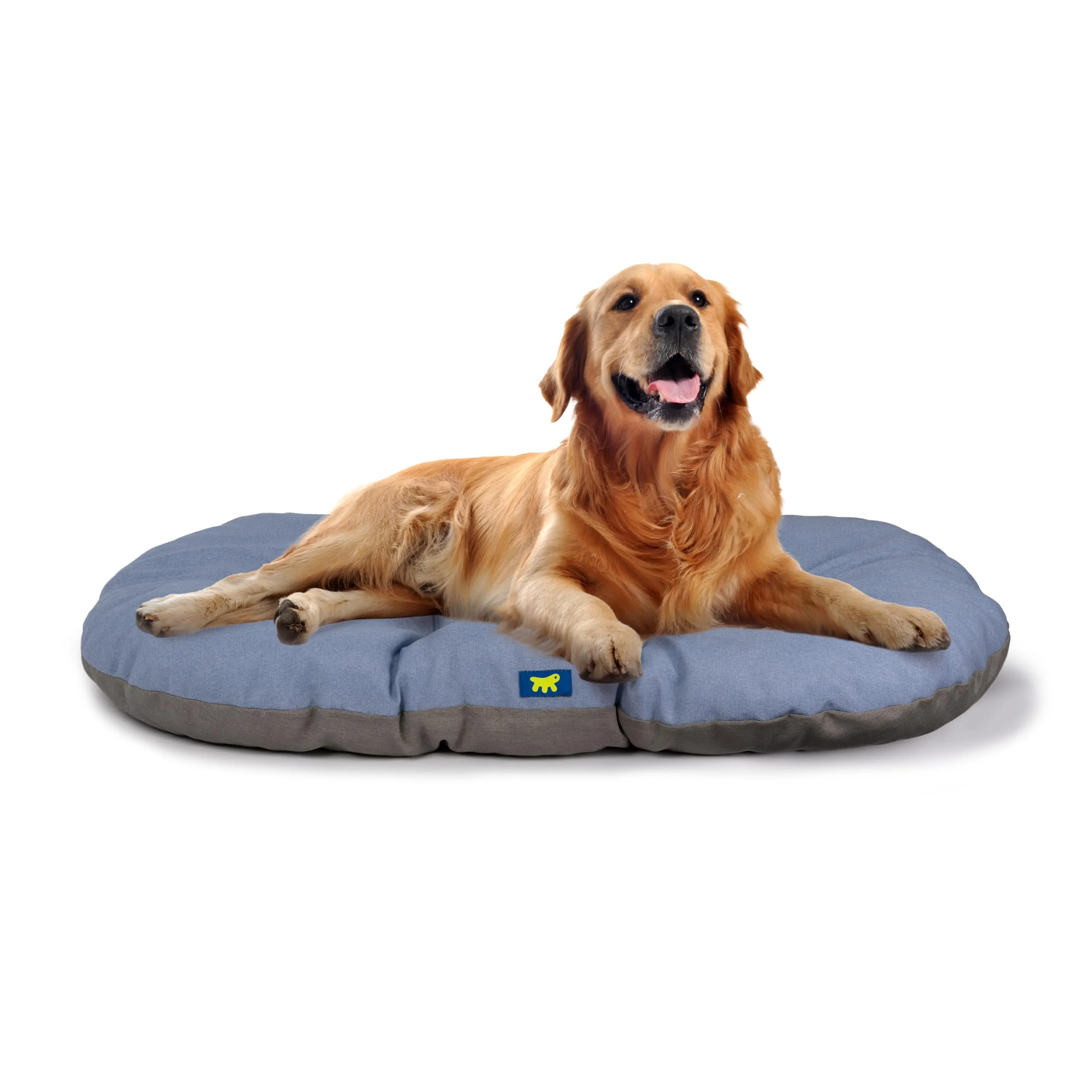 Ferplast Relax Cuscino per Cani e Gatti in Cotone, 85 x 55 cm, Azzurro - immagine 1