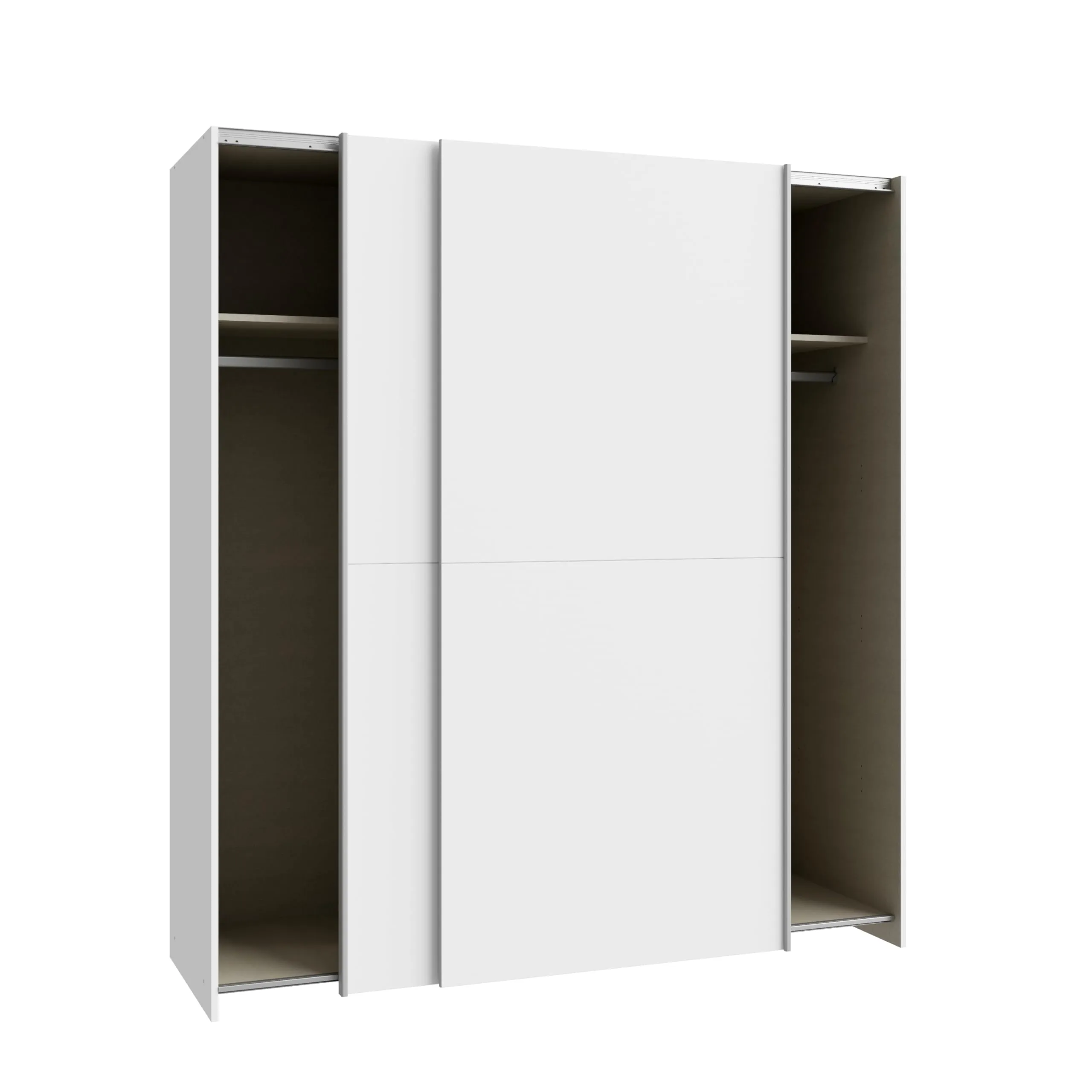 Avanti Trendstore Freddy Armadio con Ante Scorrevoli in Legno Truciolare, 170x191x61cm - immagine 4