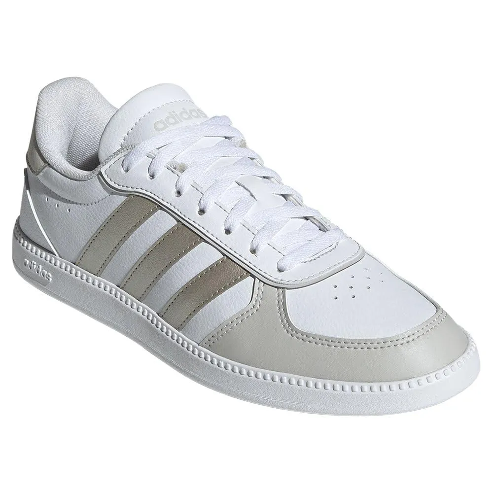 adidas Breaknet Scarpe da Ginnastica in Pelle Bianca IH5458 - immagine 4