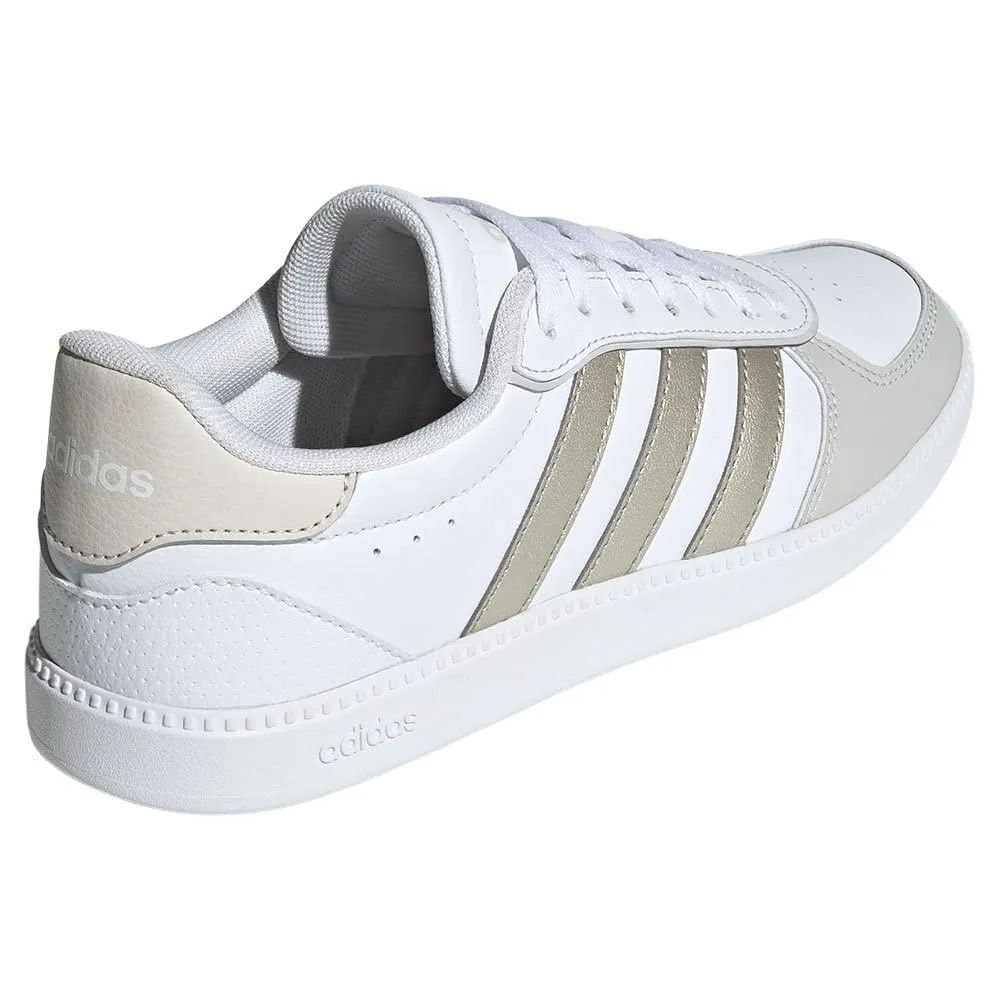 adidas Breaknet Scarpe da Ginnastica in Pelle Bianca IH5458 - immagine 5