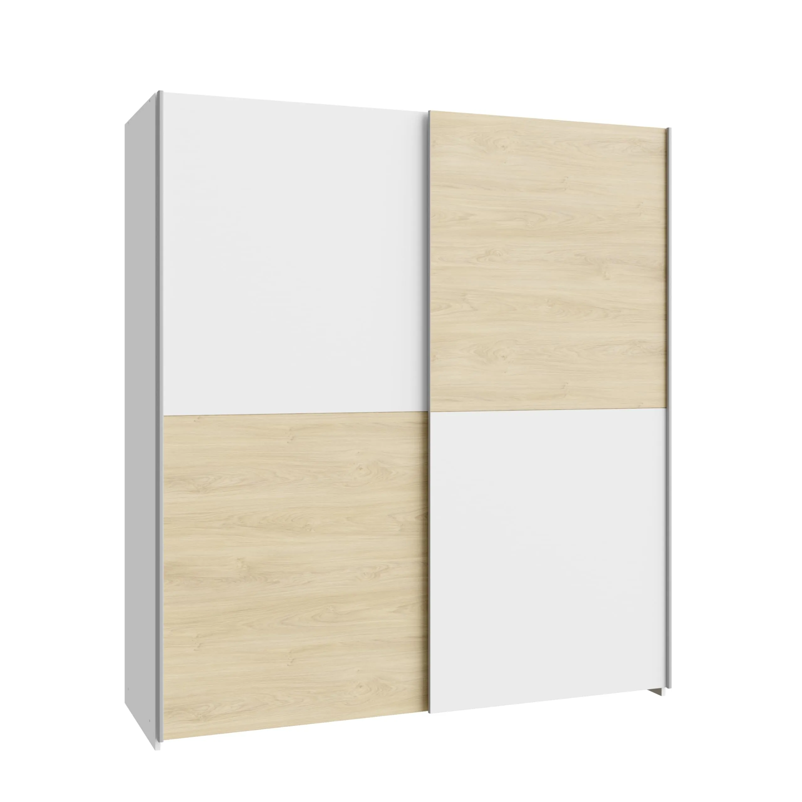 Avanti Trendstore Freddy Armadio con ante scorrevoli in legno truciolare, 170x191x61cm - immagine 3