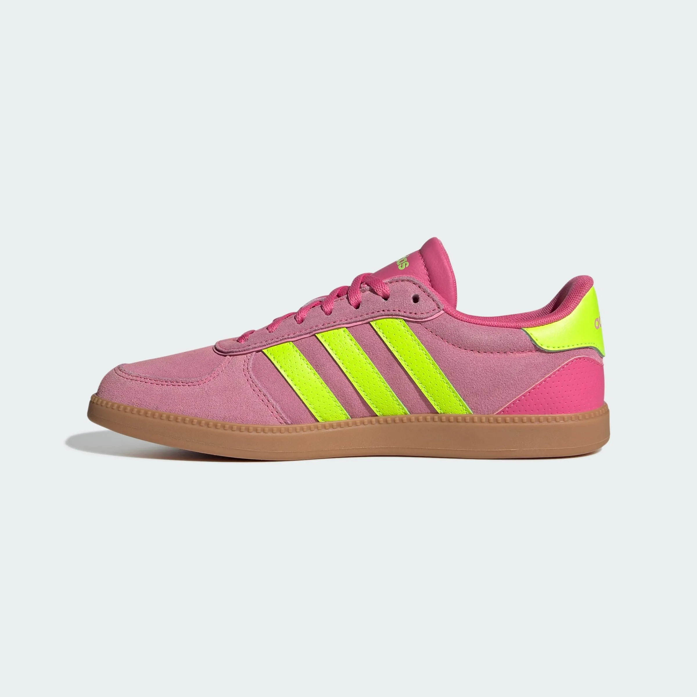adidas Breaknet Sleek Shoes, Pulse Magenta/Lucid Lemon/Bliss Pink, 36 2/3 EU - immagine 2