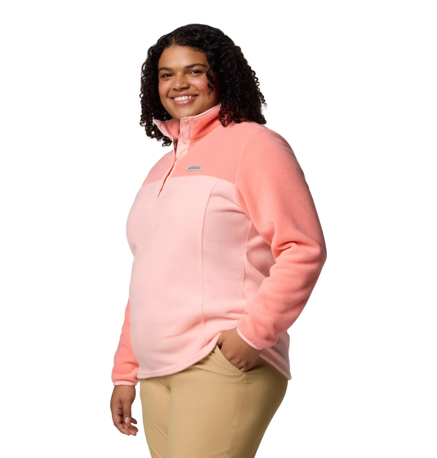 Columbia Saturday Trail Pantaloni da trekking da donna, Sabbia rosa/Alpenglow, 1X - immagine 4