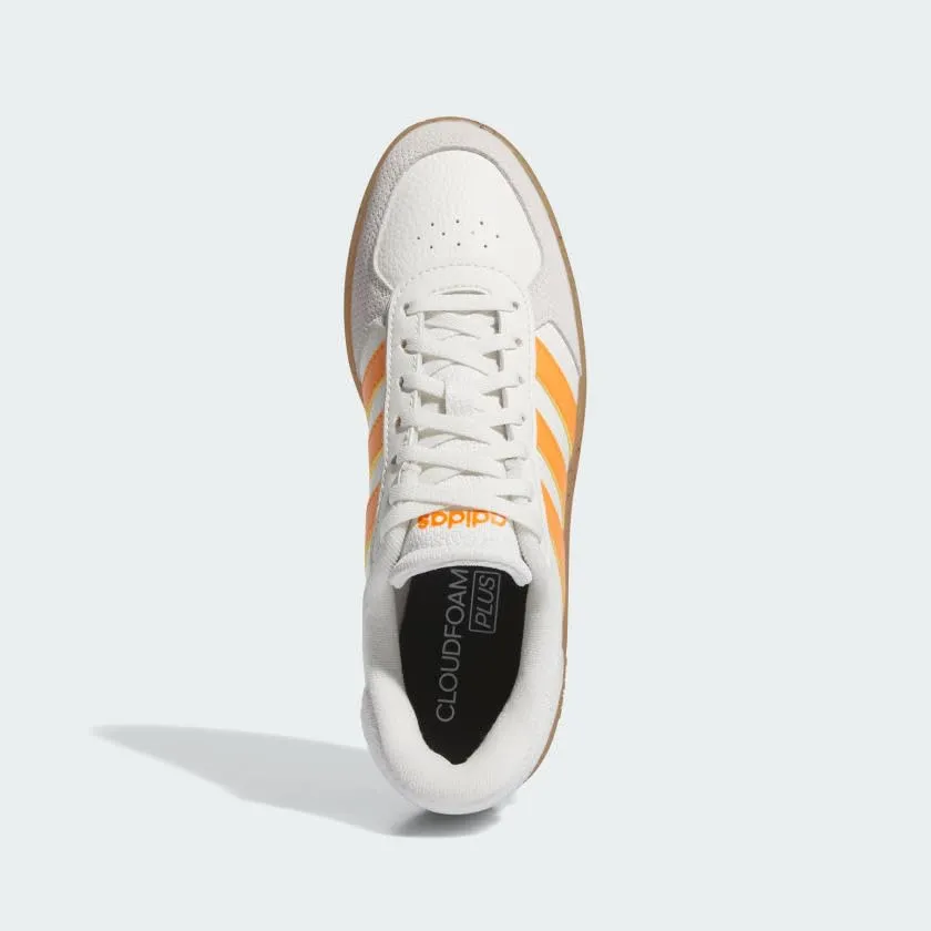 adidas Breaknet Sleek Women's Shoes, Core White Crew Orange Off White, 42 EU - immagine 2