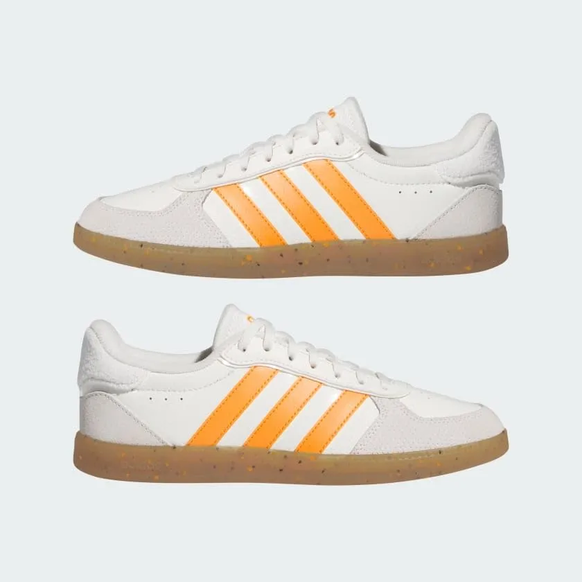 adidas Breaknet Sleek Women's Shoes, Core White Crew Orange Off White, 42 EU - immagine 6